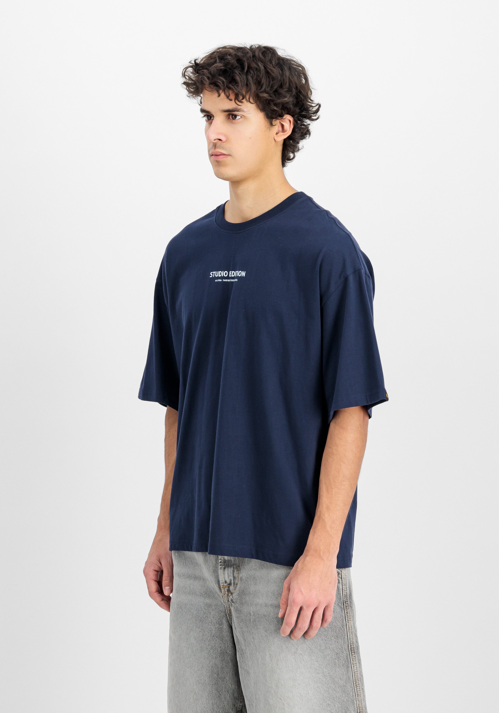 Alpha Industries T-shirt Alpha Industries Men - T-Shirts Studio Edition Backprint T-Shirt
