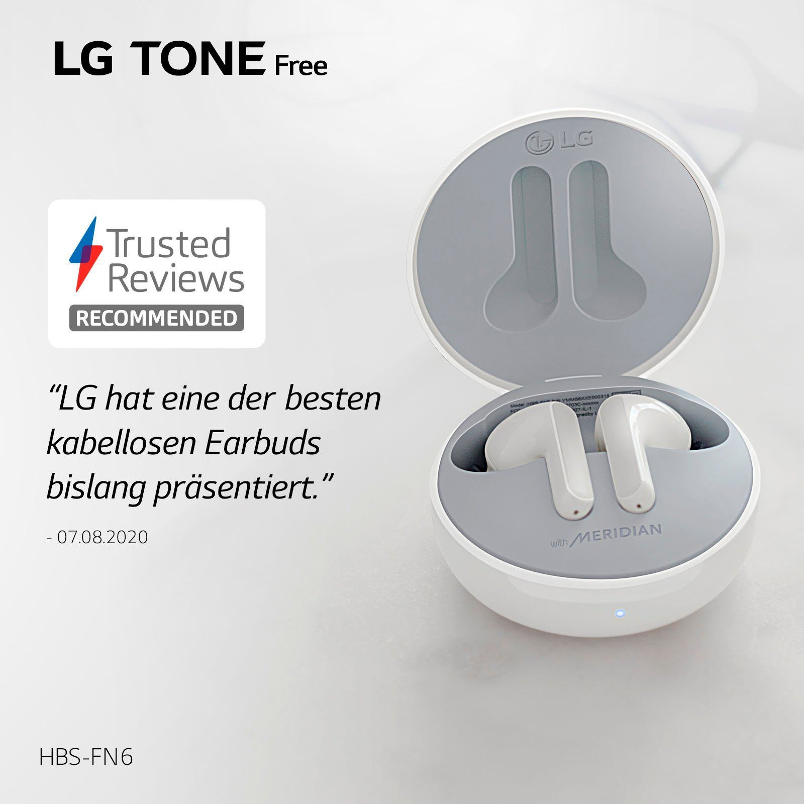 LG In-ear-hoofdtelefoon TONE Free FN6 Meridiaan-geluid | UV-nano? Bestel nu  bij | OTTO