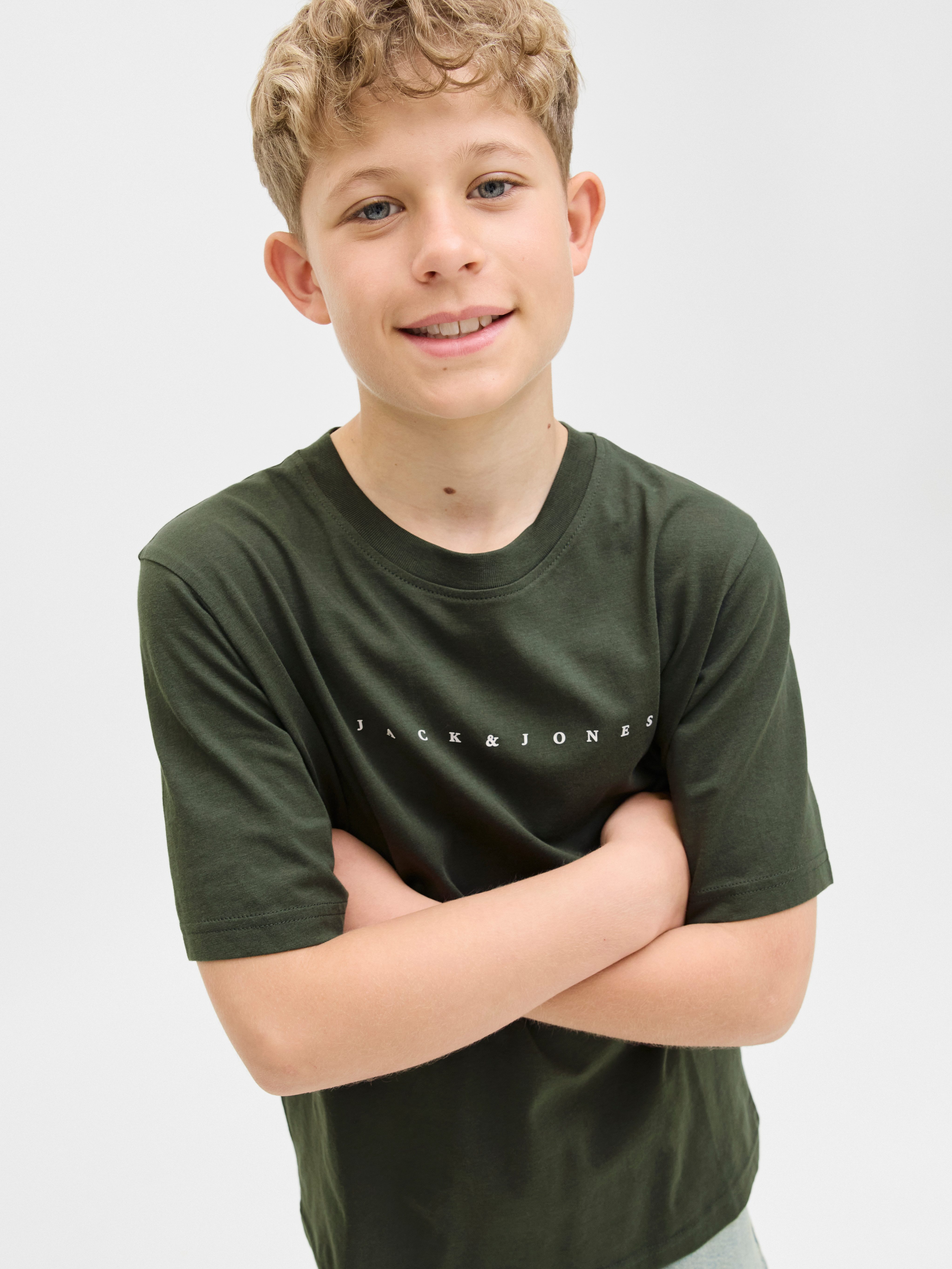Jack & Jones Junior Shirt met korte mouwen JJESTAR casual, zacht, ademend, stijlvol