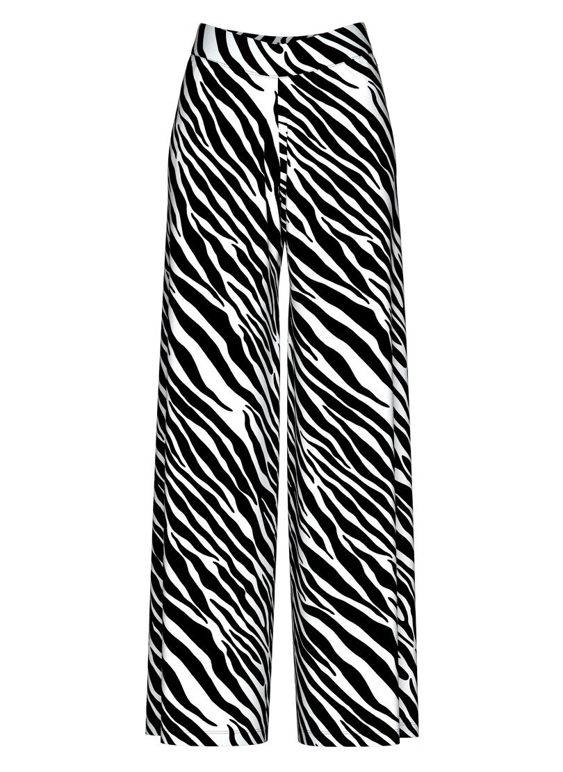 Trigema Jerseybroek TRIGEMA heupbroek met allover zebrapatroon (1-delig)