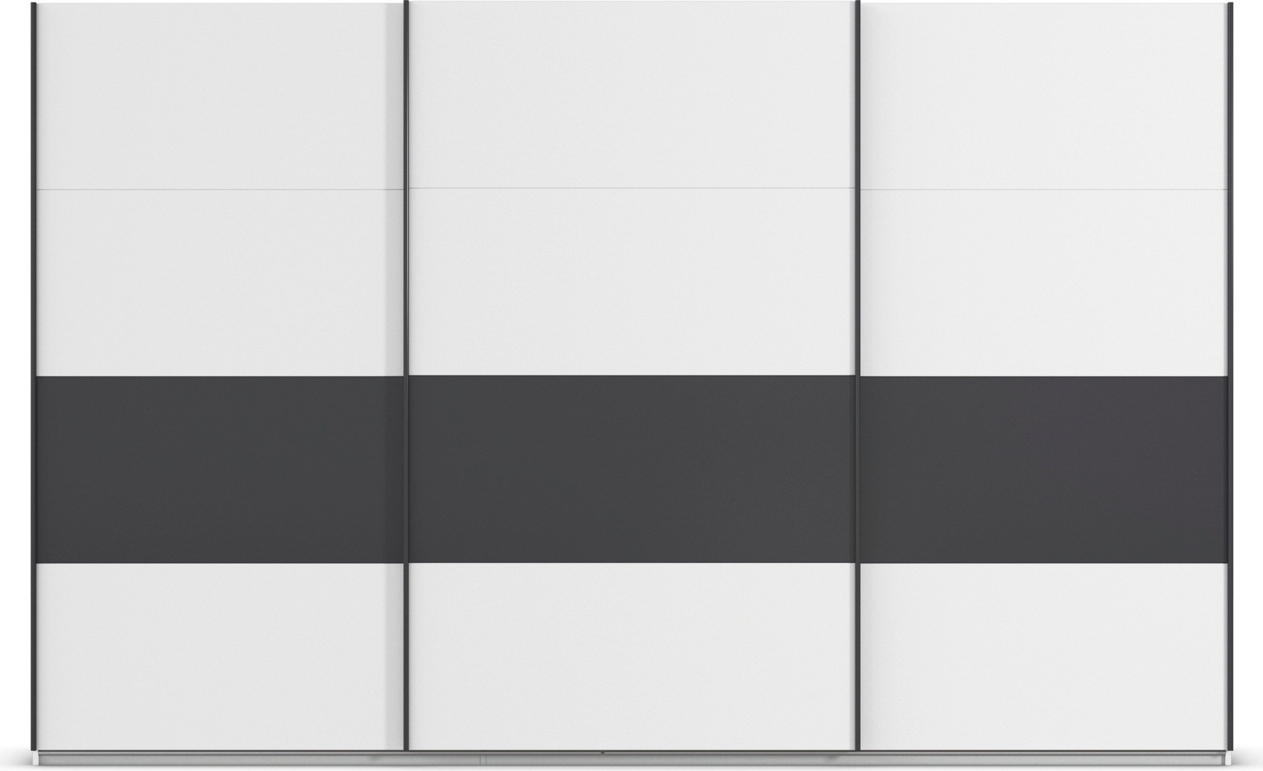 rauch Schuifdeurkast Kledingkast Kast Garderobe CORTONA inclusief indeling, 2 stoffen dozen en extra planken