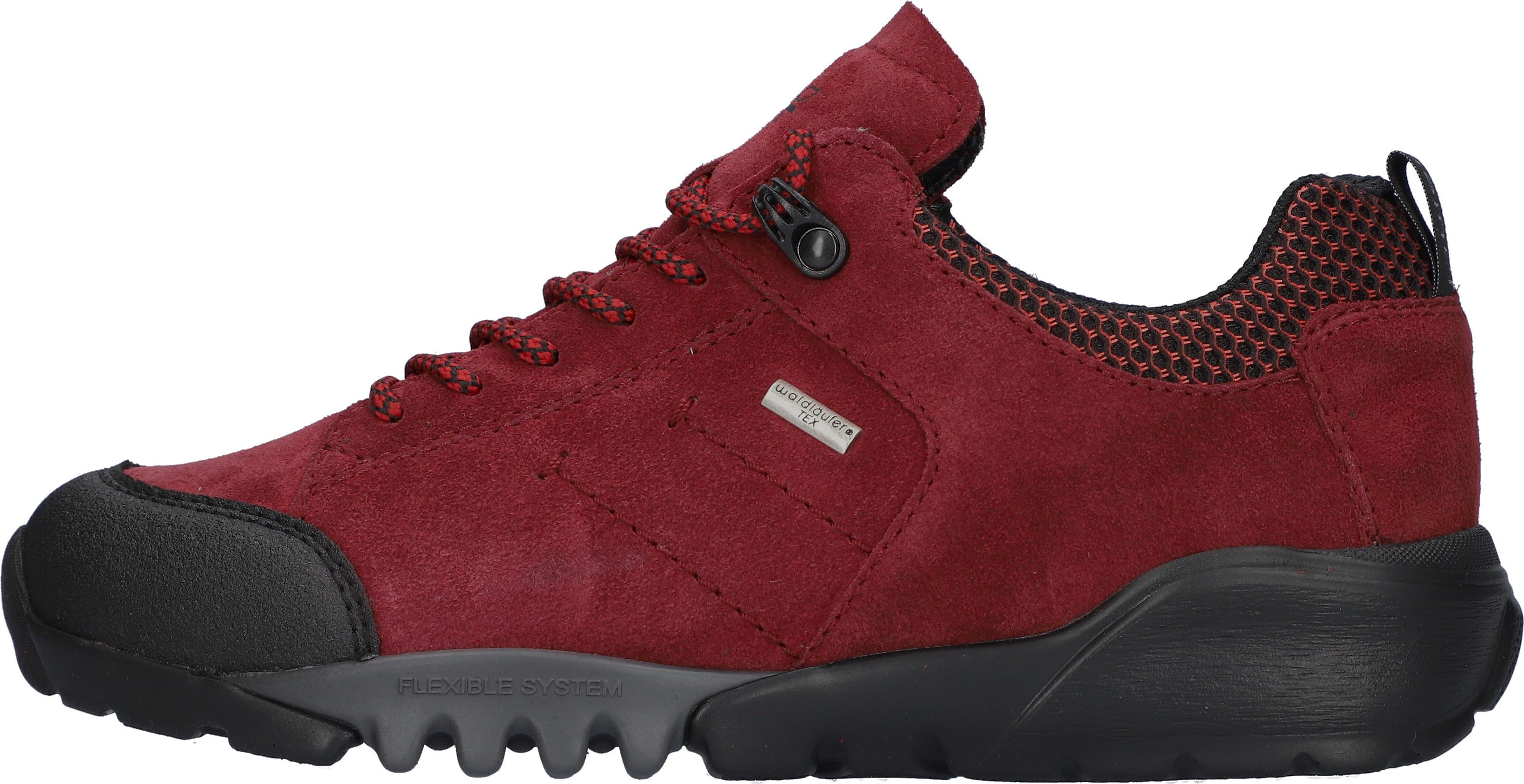 Waldläufer Veterschoenen H-AMIATA , vrijetijdsschoen, lage schoen, outdoorschoen in tex-uitvoering, h-breedte