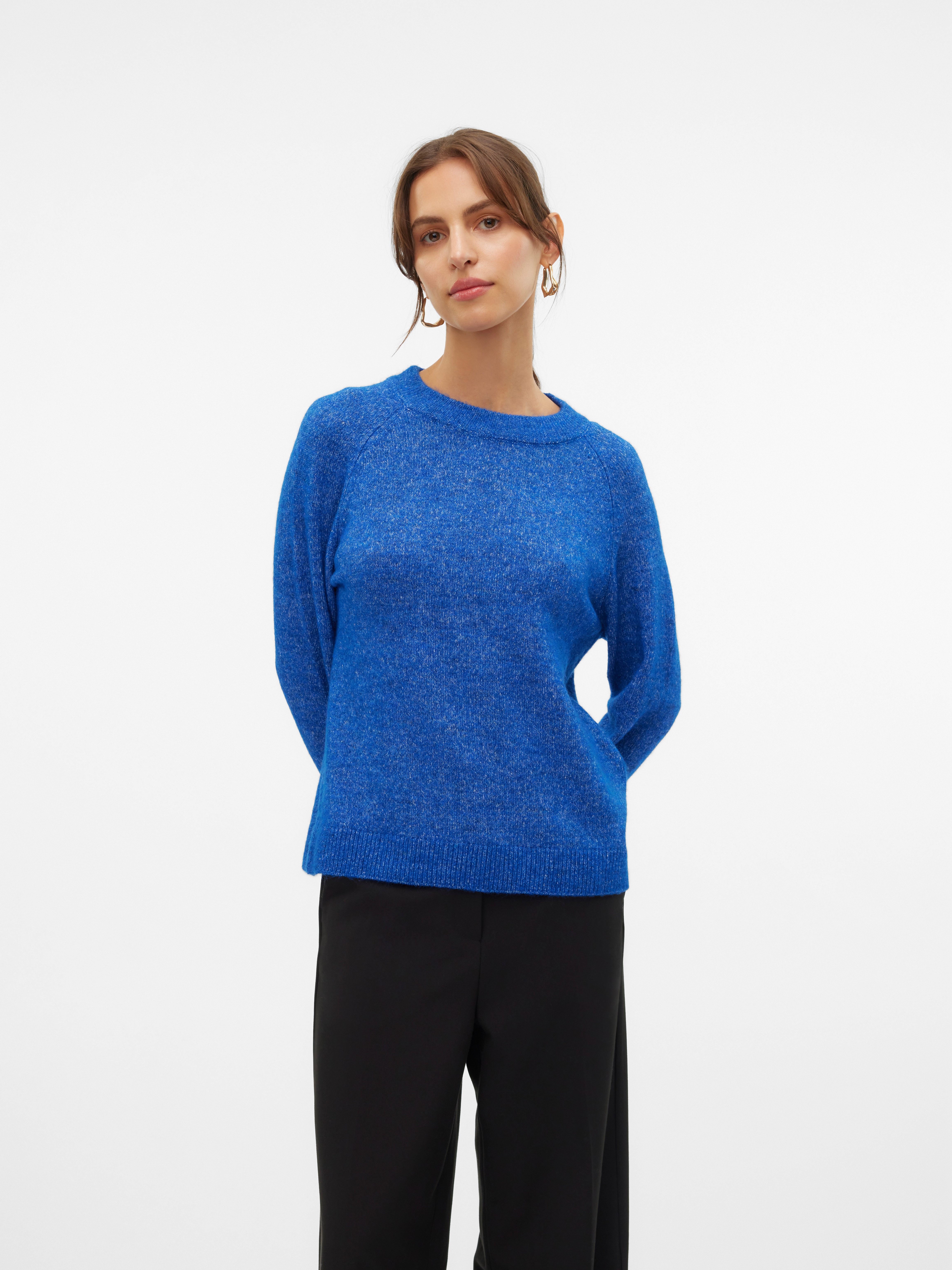 Vero Moda Trui met ronde hals VMFILUCA LS O-NECK PULLOVER GA NOOS