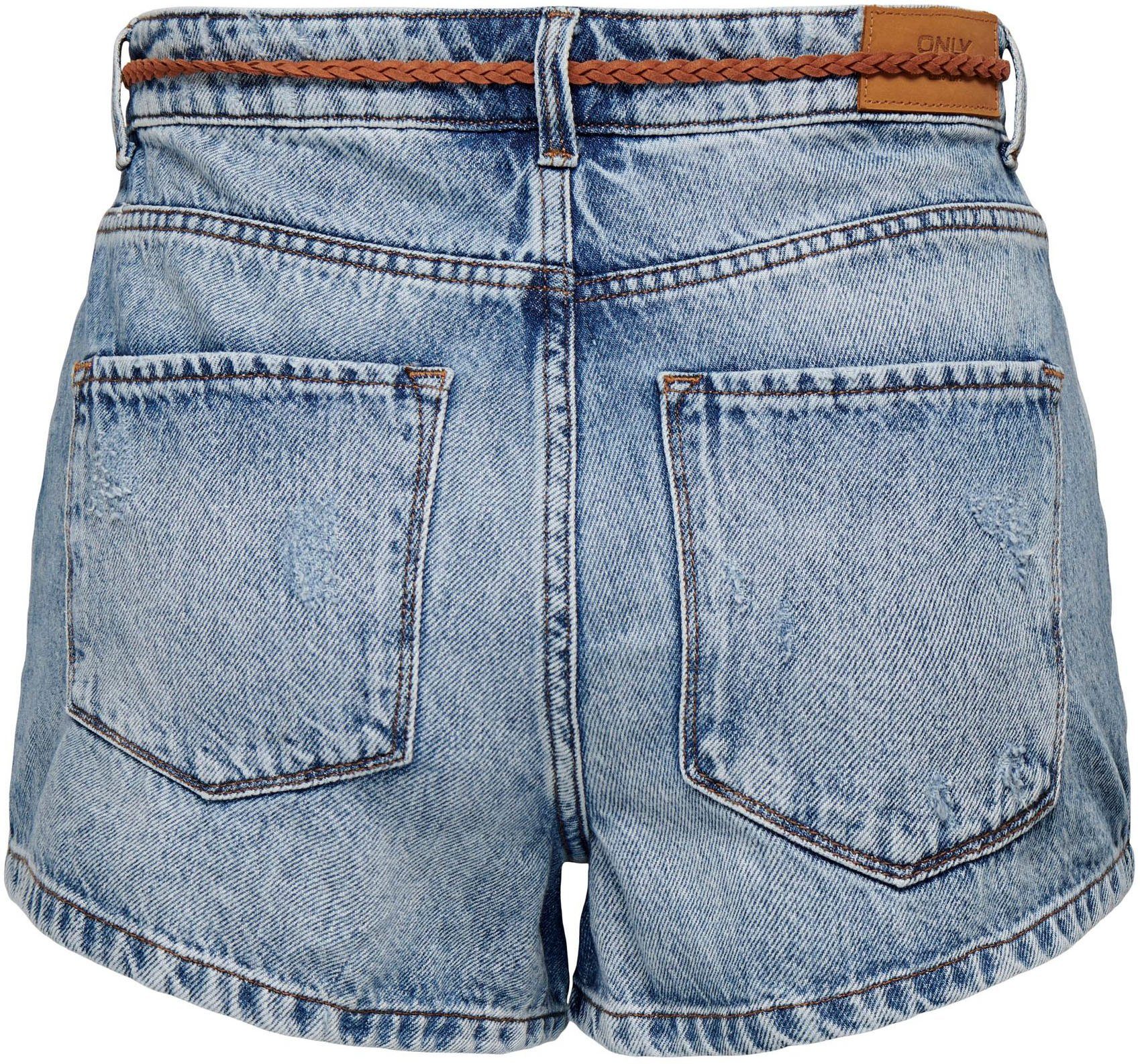Only Jeansshort ONLKELLY HW SHORTS DNM AZG017