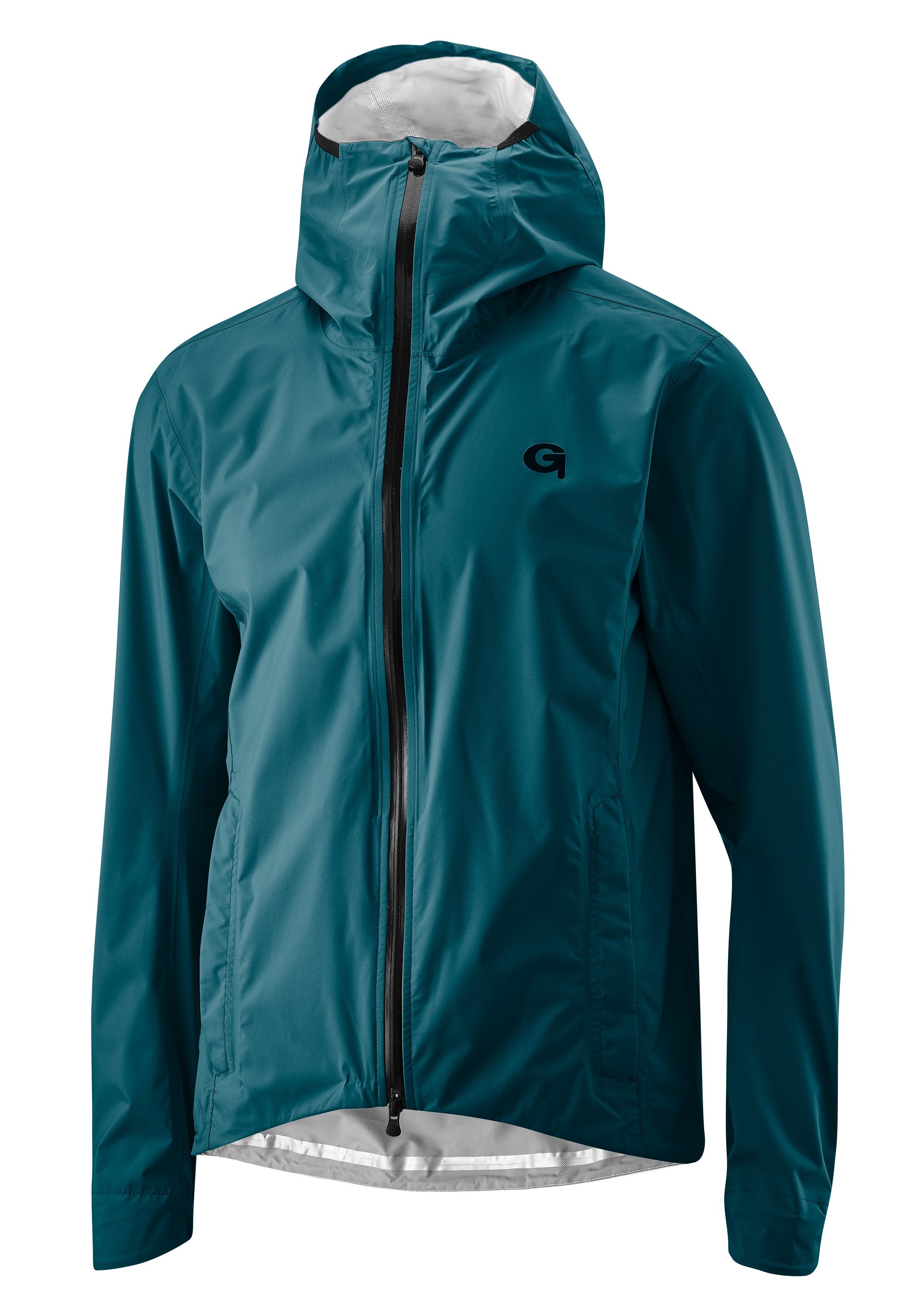 Gonso Fietsjack Save Jacket Trail M Herenregenjack wind- en waterdicht, fietsjack met capuchon