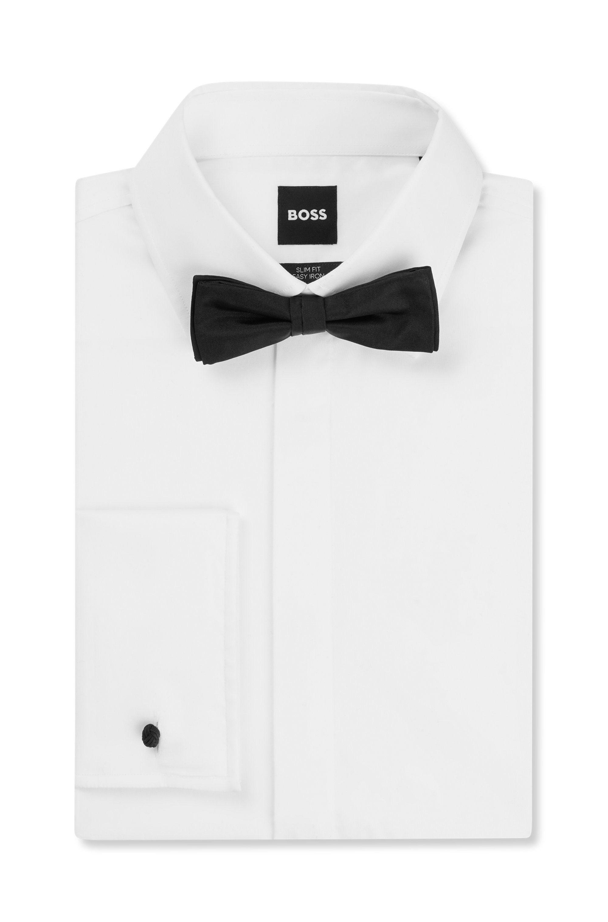 Boss Vlinderdasje F-BOW TIE van zuivere zijde
