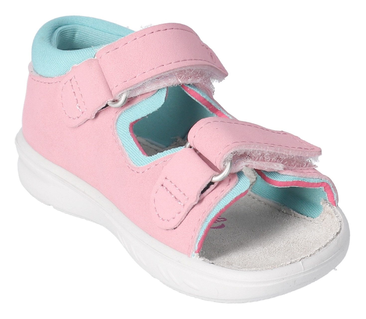PEPINO by RICOSTA Babyschoentjes Mantu WMS: gemiddeld , sandaal met klittenband, wms-systeem, leer, maat sjabloon te downloaden