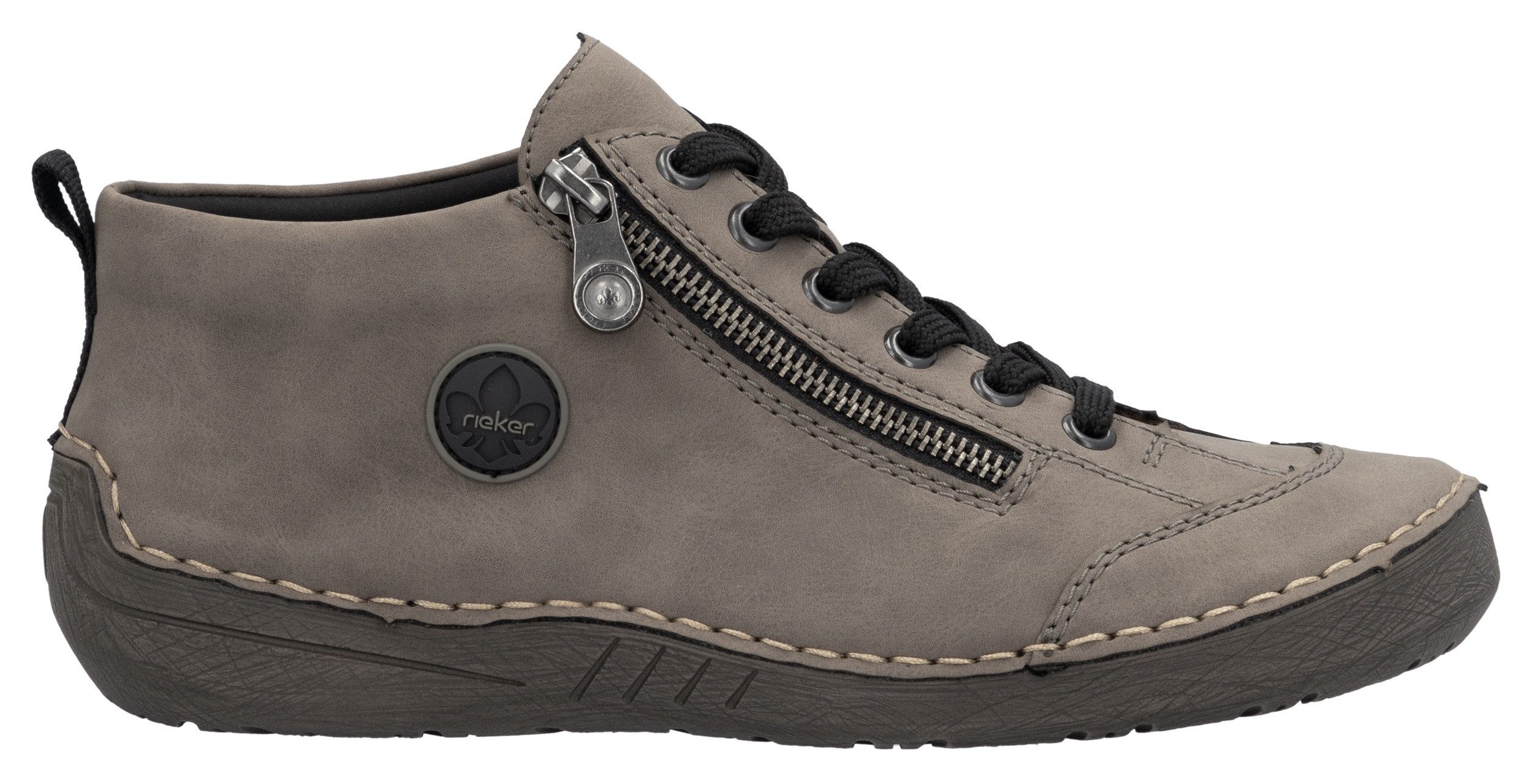 Rieker Veterschoenen sneakers, veterschoenen, outdoorschoenen met ritssluiting