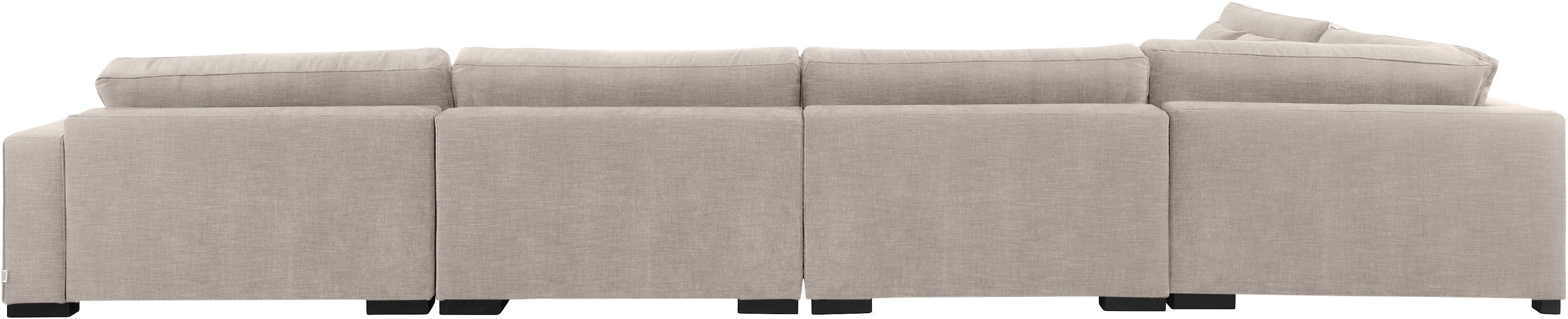 Guido Maria Kretschmer Home&Living Zithoek Skara XXL U-vorm Loungebank XXL met binnenveringsinterieur, in vele overtrekkwaliteiten