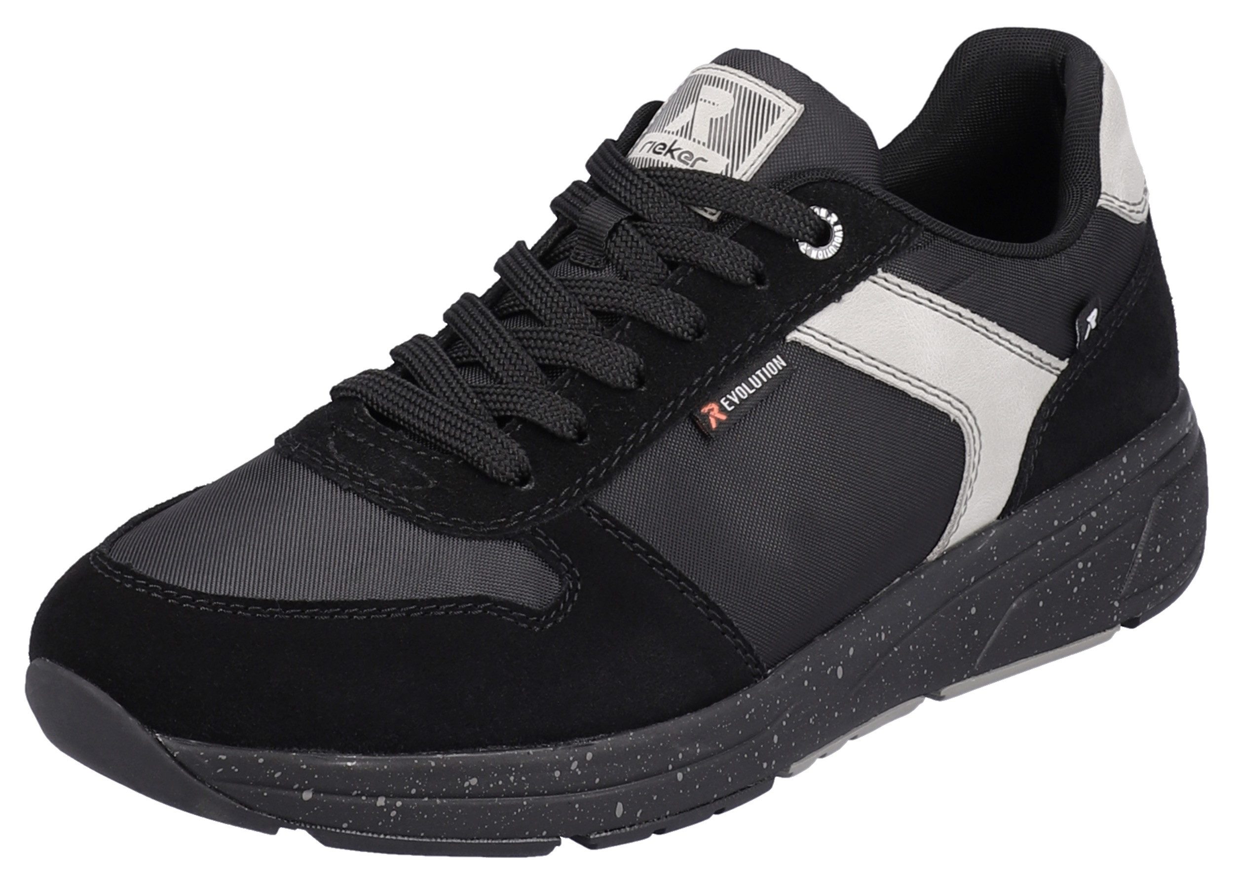 Rieker EVOLUTION Sneakers vrijetijdsschoen, lage schoen, veterschoen met gepolsterde schacht