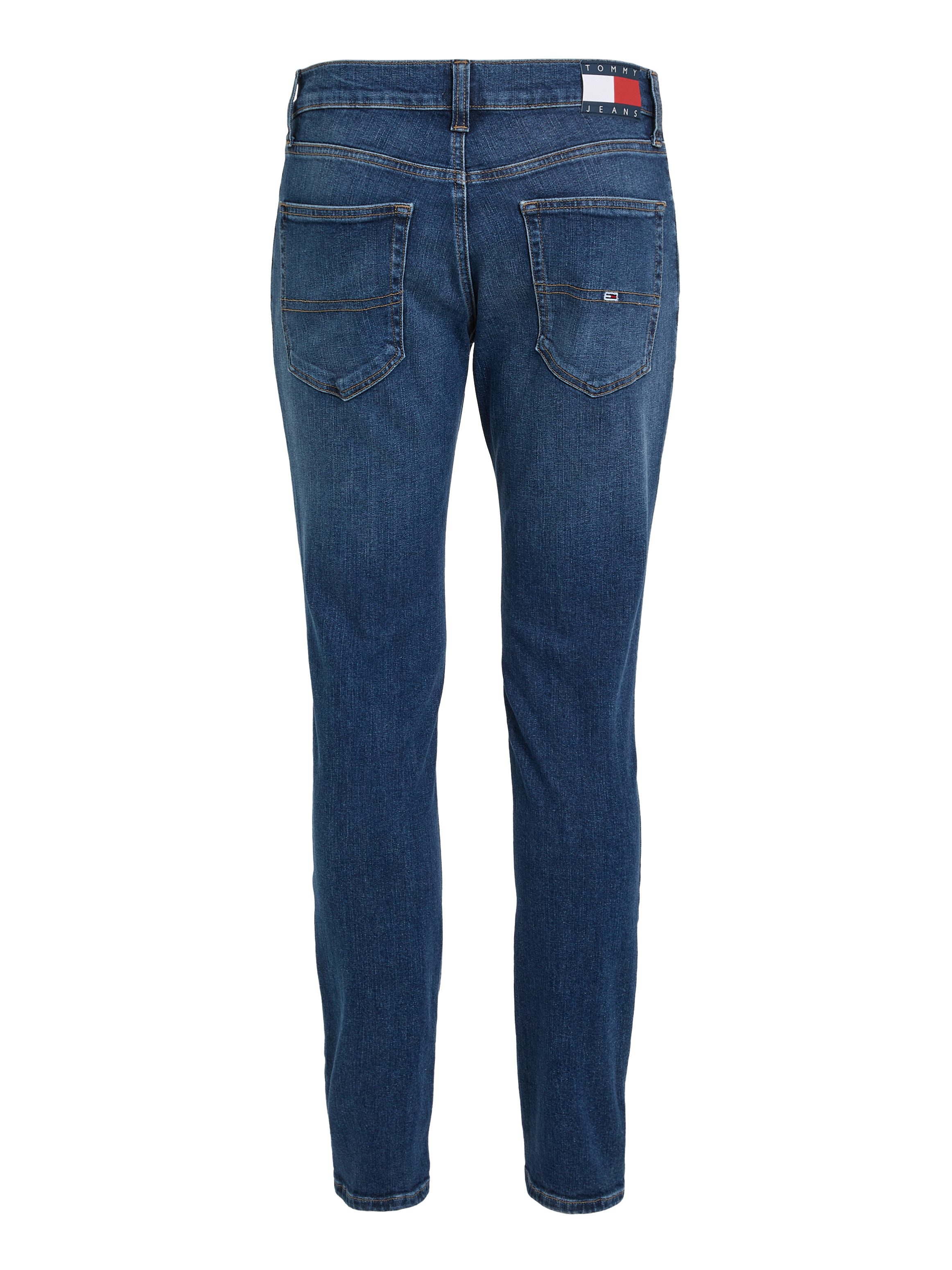TOMMY JEANS Slim fit jeans SCANTON SLIM met gestempeld logo