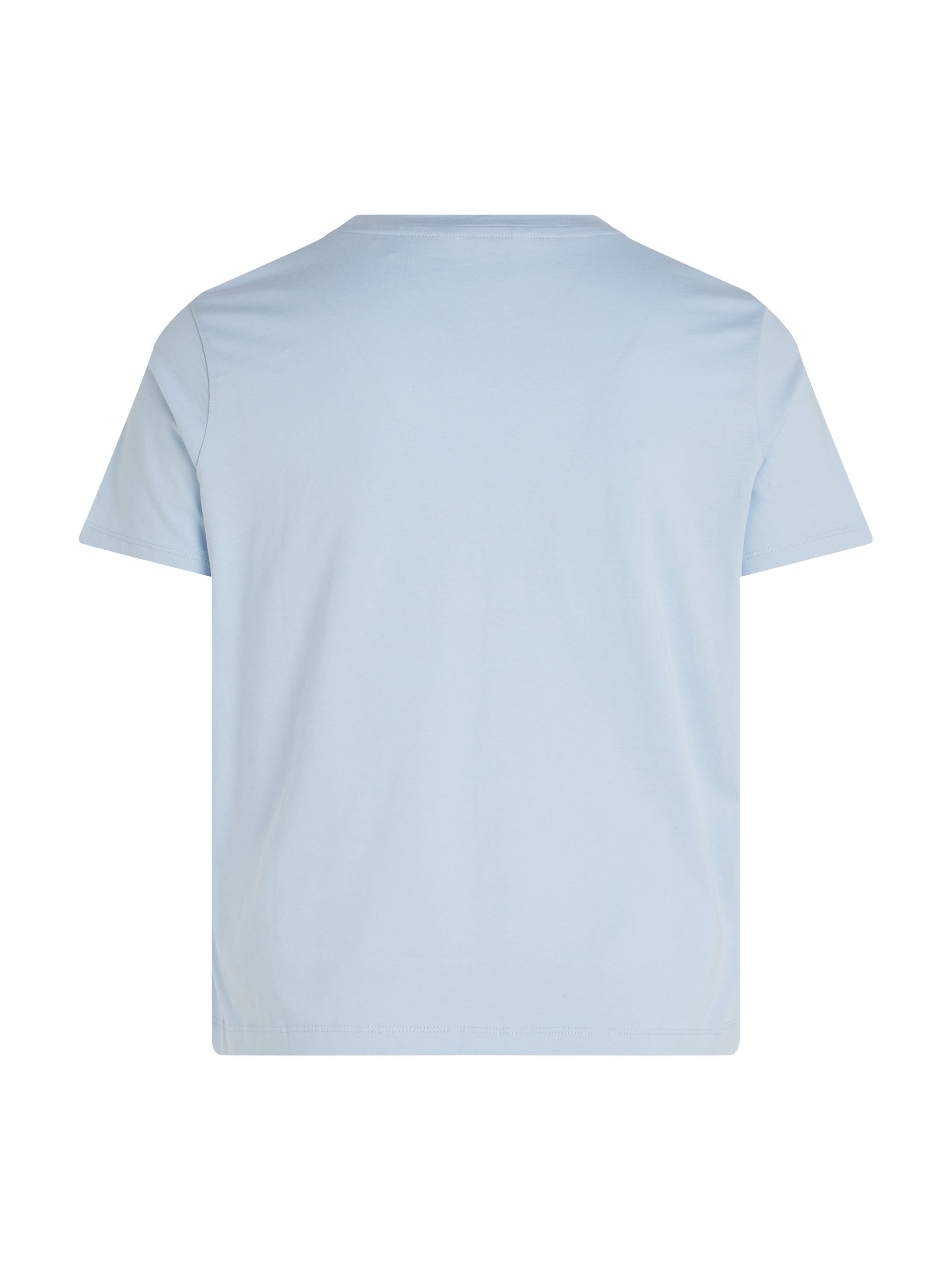 Tommy Hilfiger Curve Shirt met ronde hals CRV REG SCRIPT C-NK TEE SS
