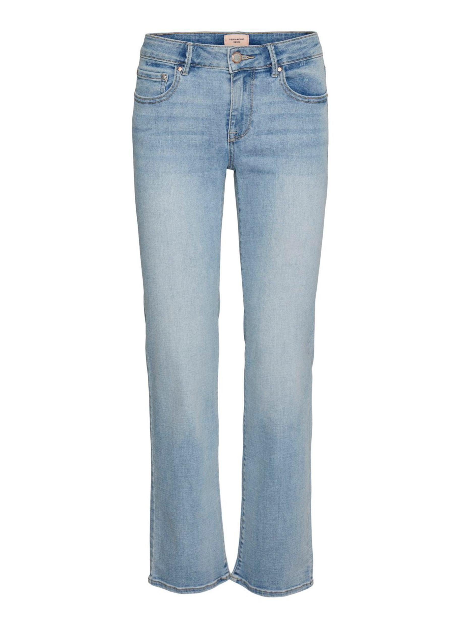 Vero Moda Straight jeans VMFLASH MR STRAIGHT JNS LI3102 GA NOOS