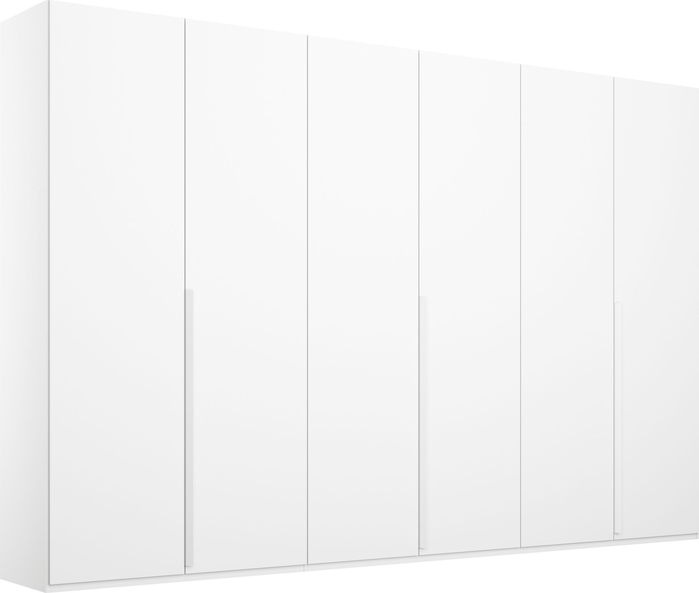 rauch Draaideurkast Kledingkast kast garderobe linnenkast PURISMA in eenvoudige kledingkasten maat 301 cm x 223 cm x 60 cm wit