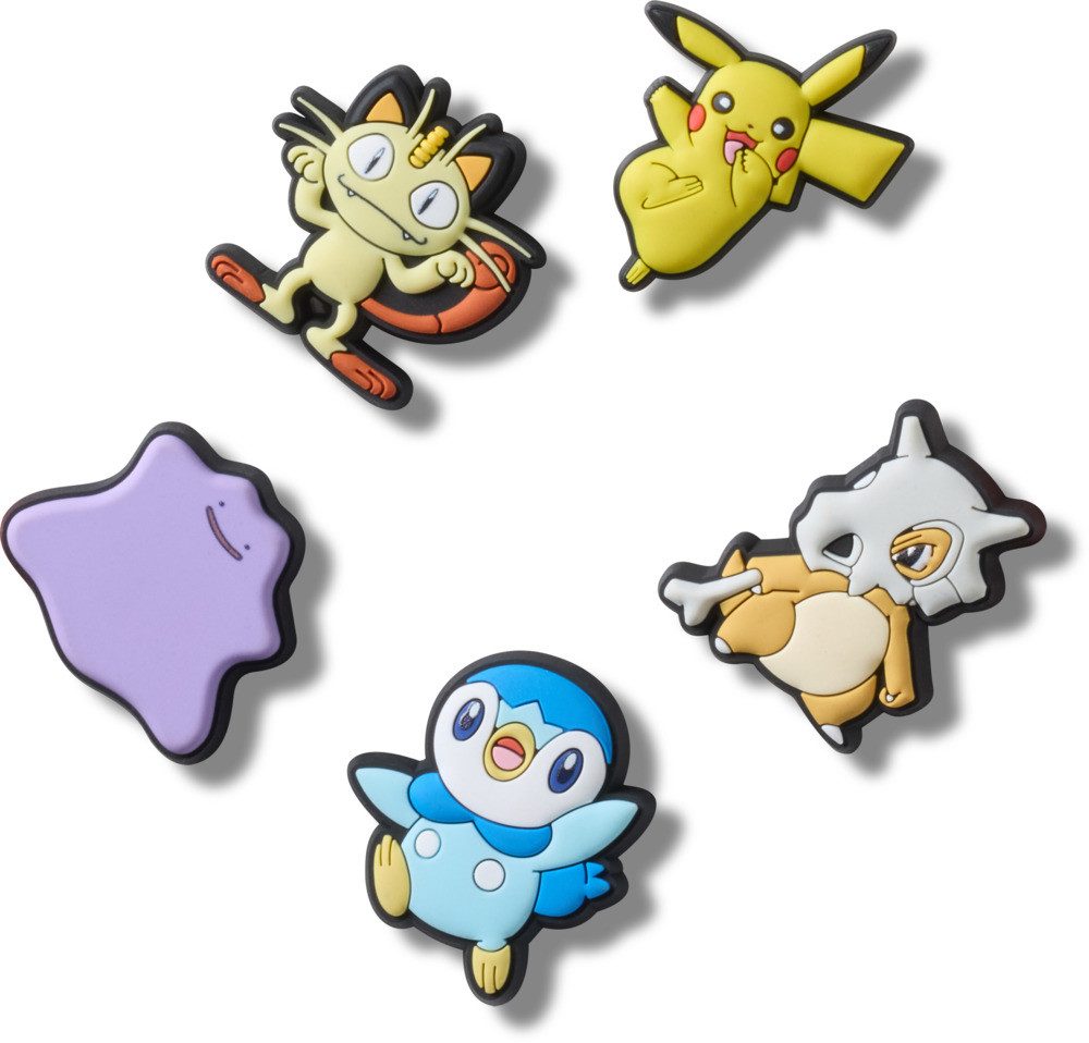 Crocs Schoenbutton Jibbitz™ Pokemon Variety (set, 5-delig, Geen speelgoed. Niet geschikt voor kinderen jonger dan 3 jaar)