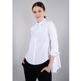 imperial klassieke blouse imp-c ed4bbe klokkend model met boogzoom wit