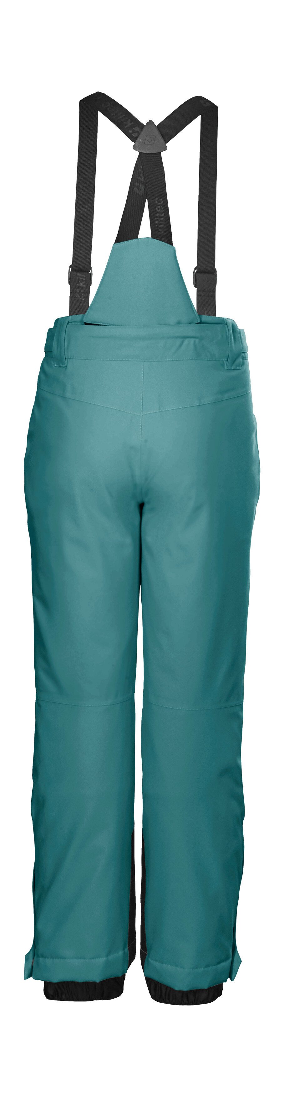 Killtec Skibroek KSW 77 GRLS SKI PNTS waterdicht, ademend, afneembare bretels, verstevigde zijband