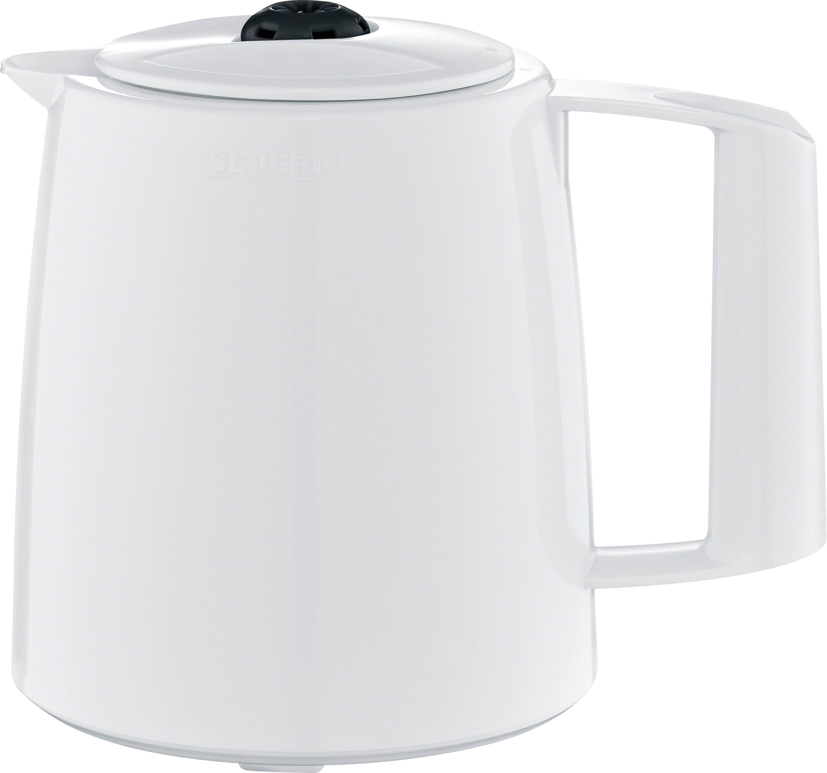 Severin Filterkoffieapparaat KA 9314 Duo filter koffiezetapparaat met 2 thermoskannen, 1 l