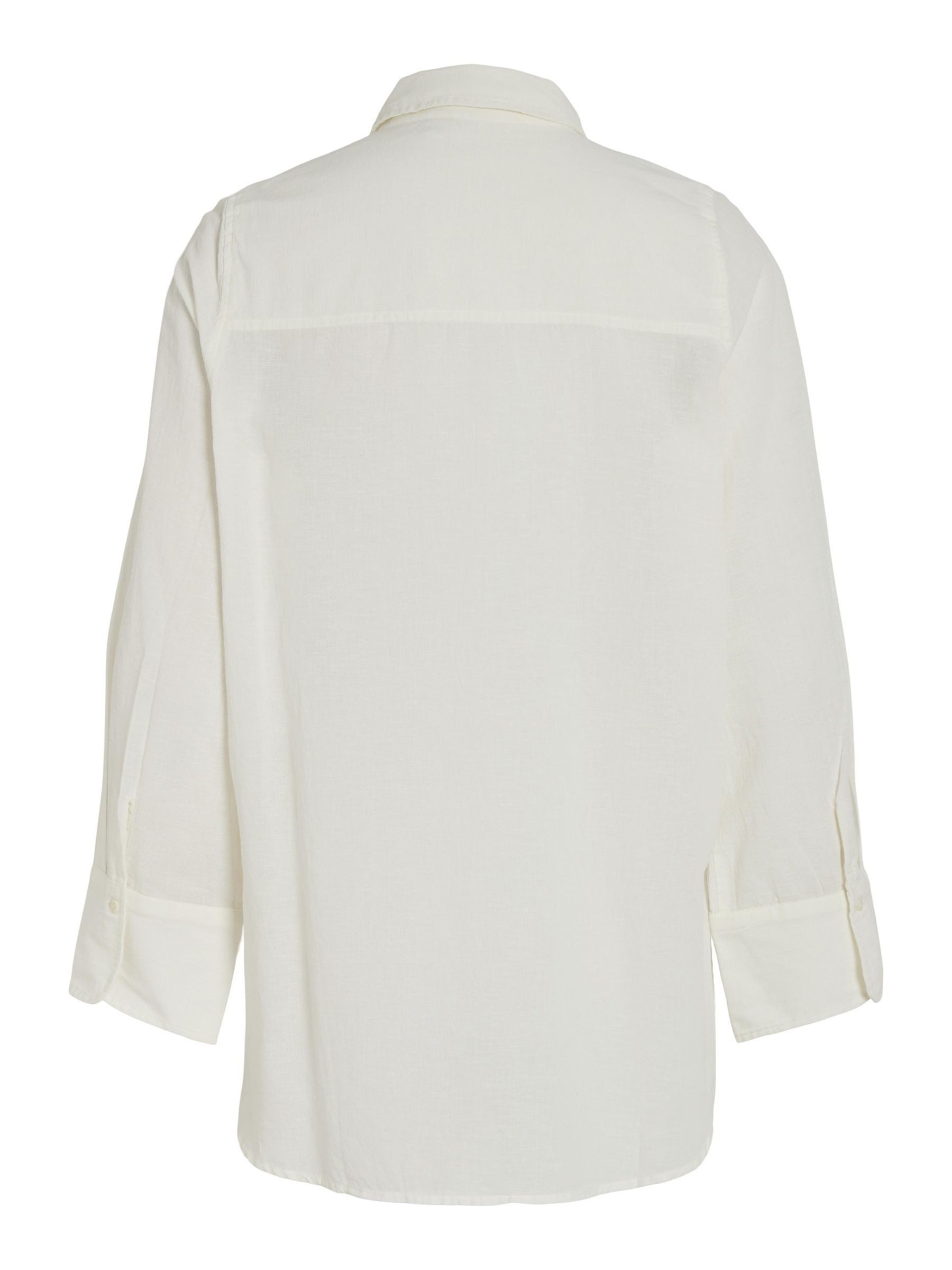 Vila Overhemdblouse VILINAJA BUTTON L S SHIRT NOOS