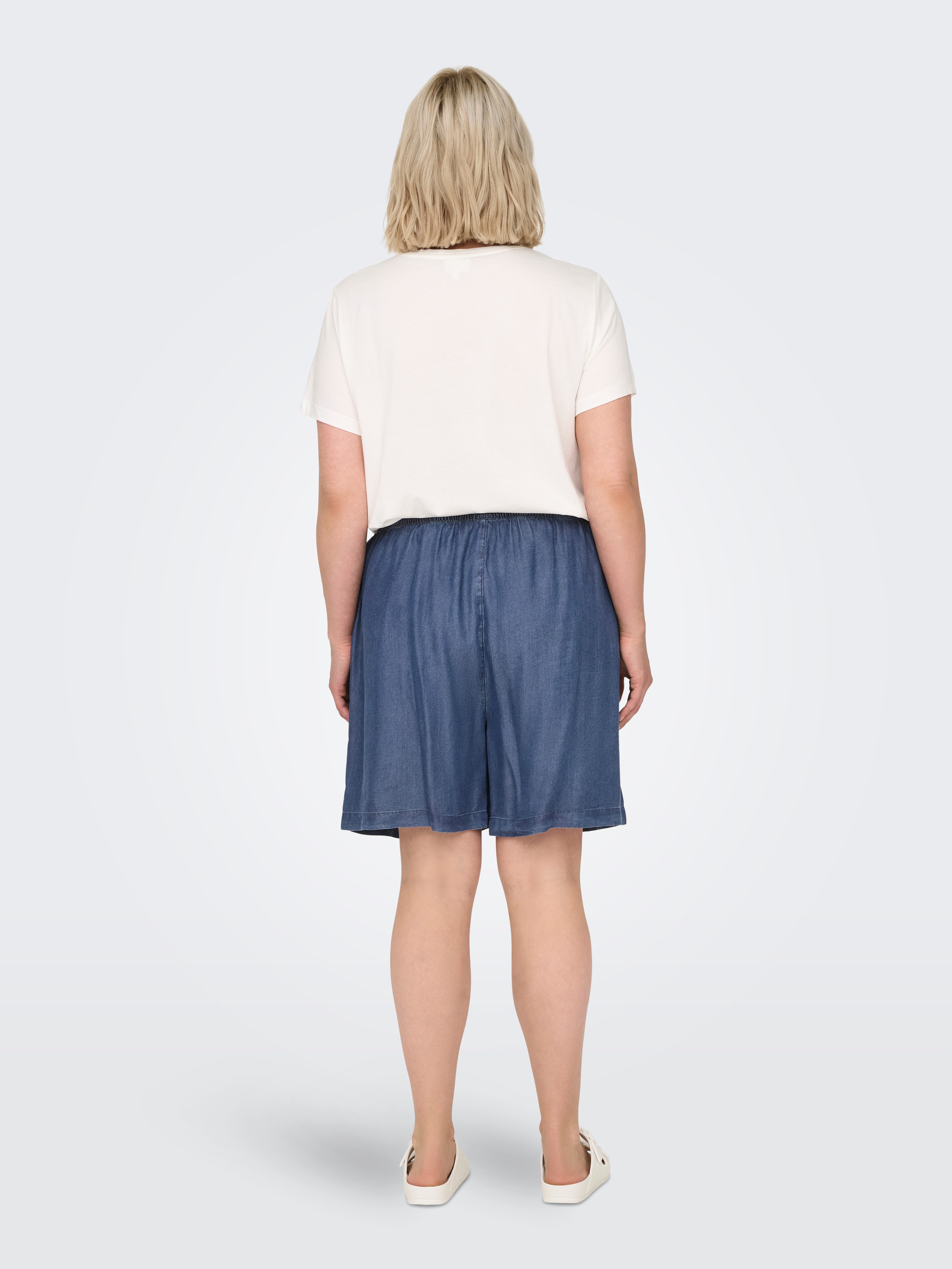 ONLY CARMAKOMA Short CARPEMA LIFE LYOCELL DNM SHORTS YOK