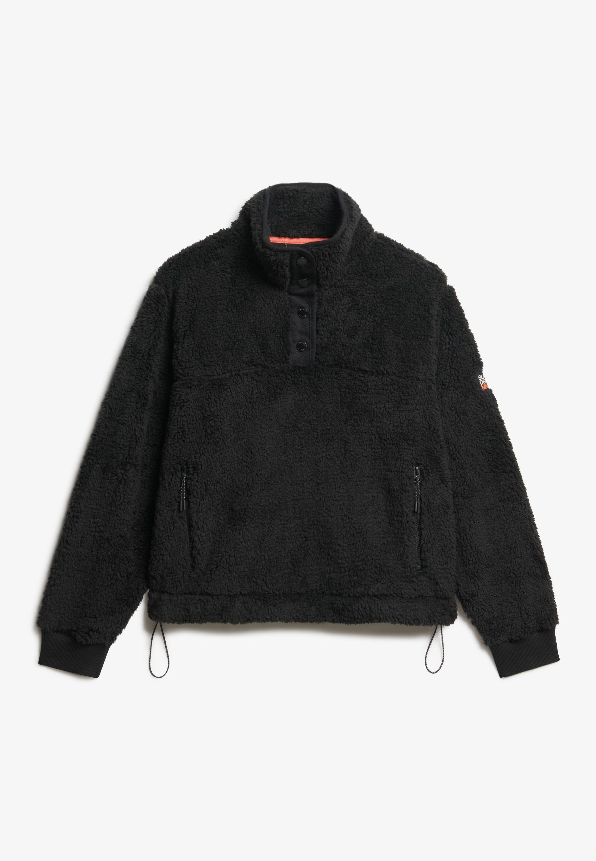 Superdry Fleecetrui SUPER SOFT HENLEY