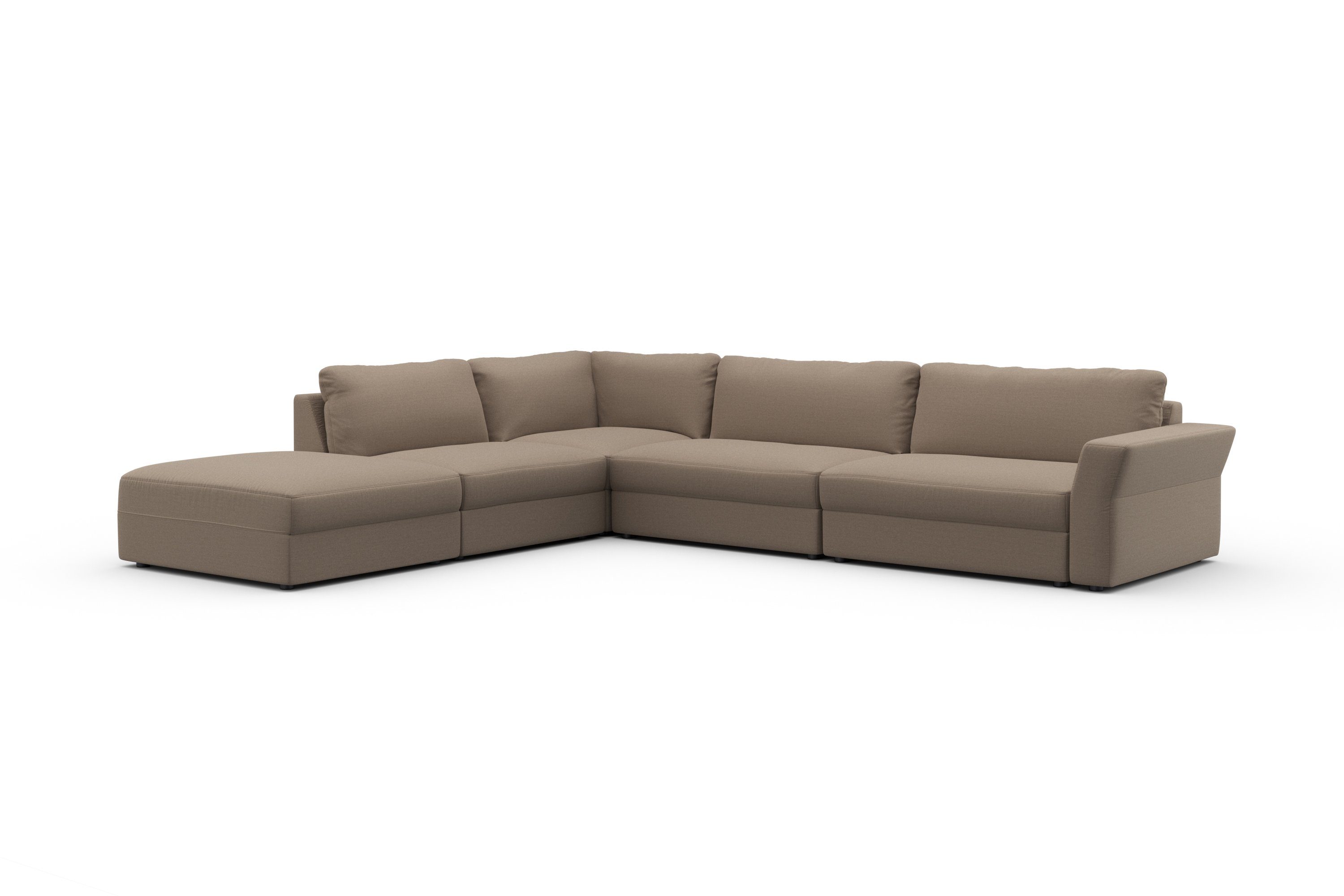 sit&more Hoekbank Cadabra L-vorm Breedte 356 cm, met zitdiepteverstelling
