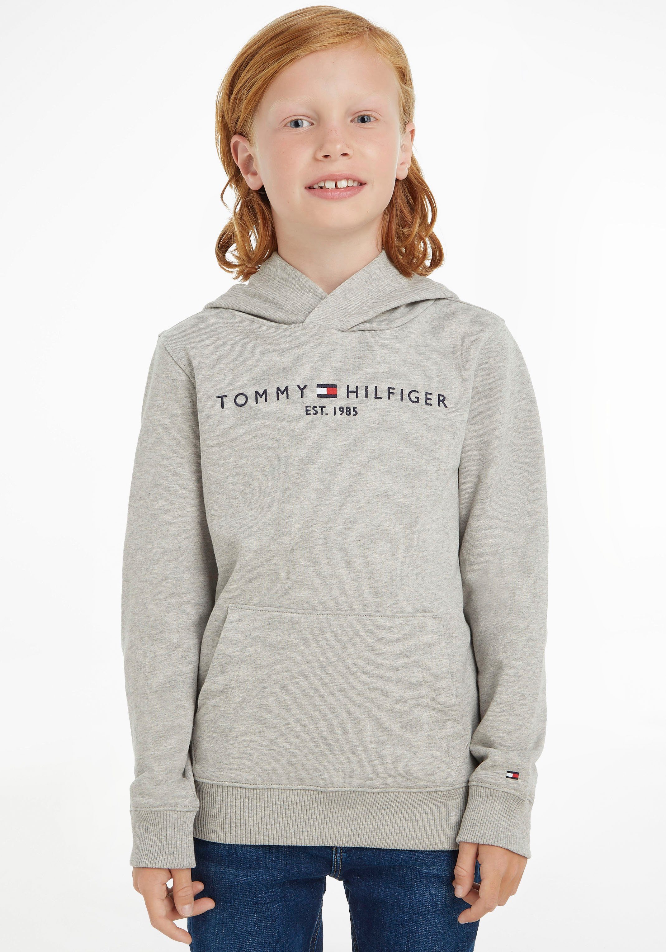 Tommy Hilfiger Hoodie ESSENTIAL HOODIE Kinderen Kids Junior MiniMe, voor jongens en meisjes