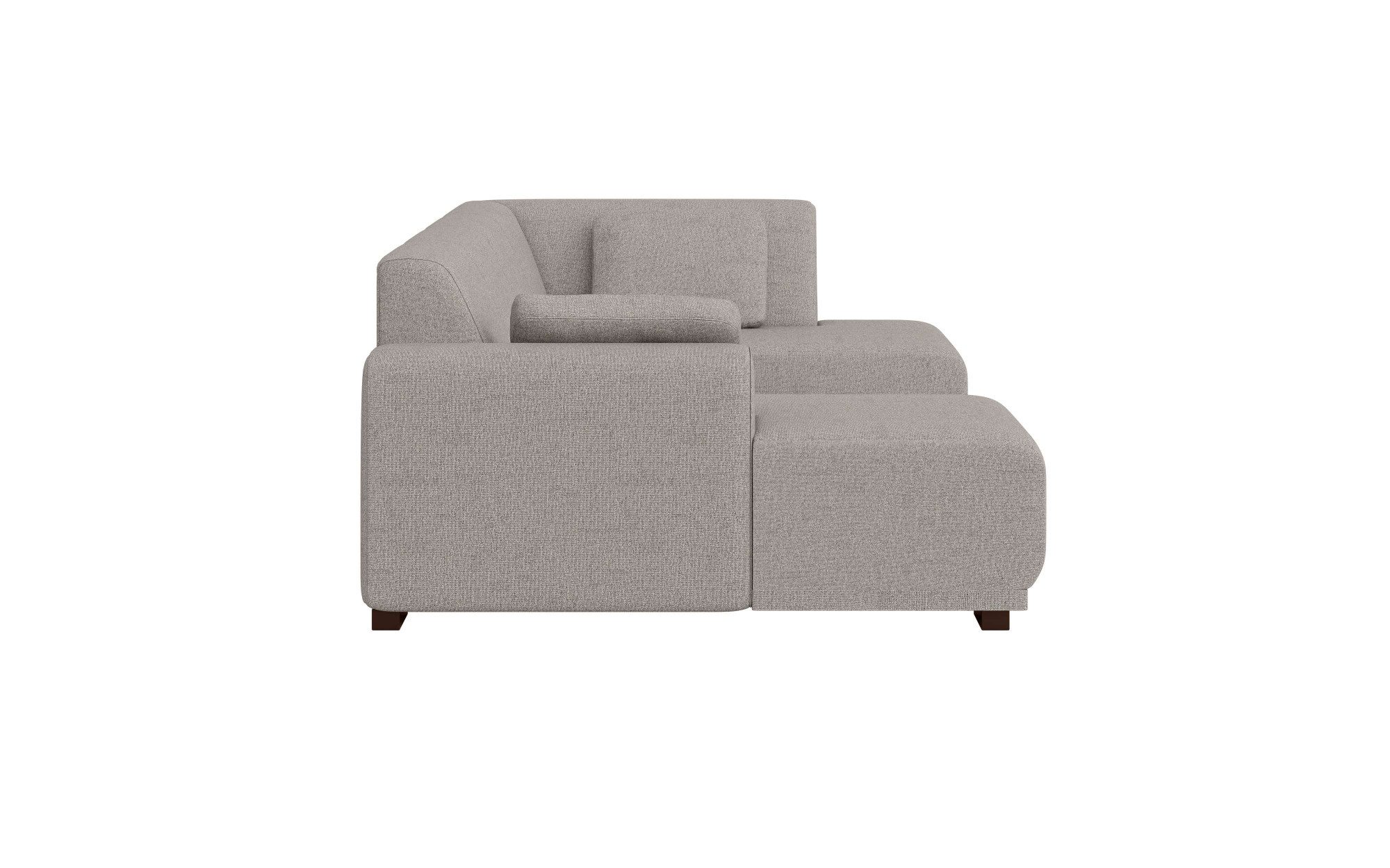 Home affaire Zithoek BORNHOLM U-vorm met chaise longue rechts/links, B/D/H: 300/162/85 cm U-vorm met golvende ondervering, chaise longue rechts of links bestelbaar