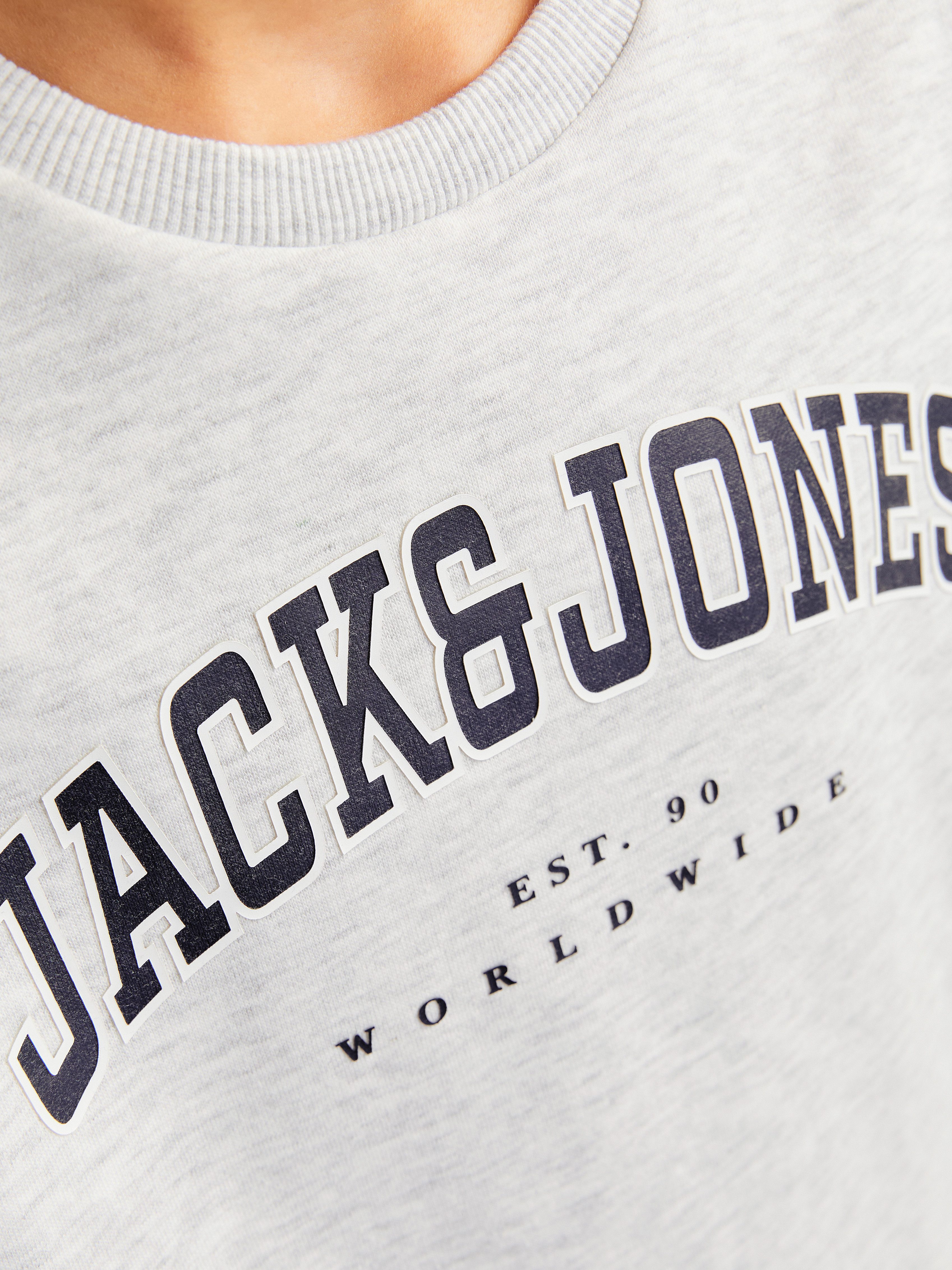 Jack & Jones Junior Sweatshirt JJECALEB VARSITY SWEAT CREW NECK SN JNR