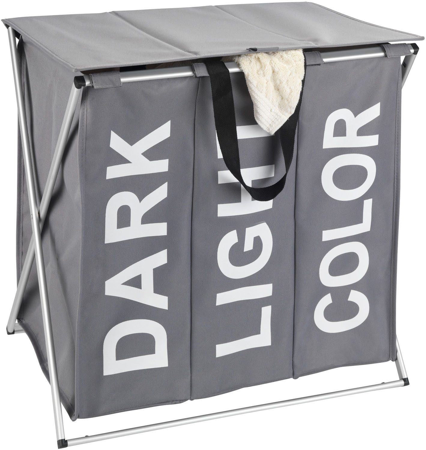 WENKO Wassorteerder Model Trio Top wasmanden grijs