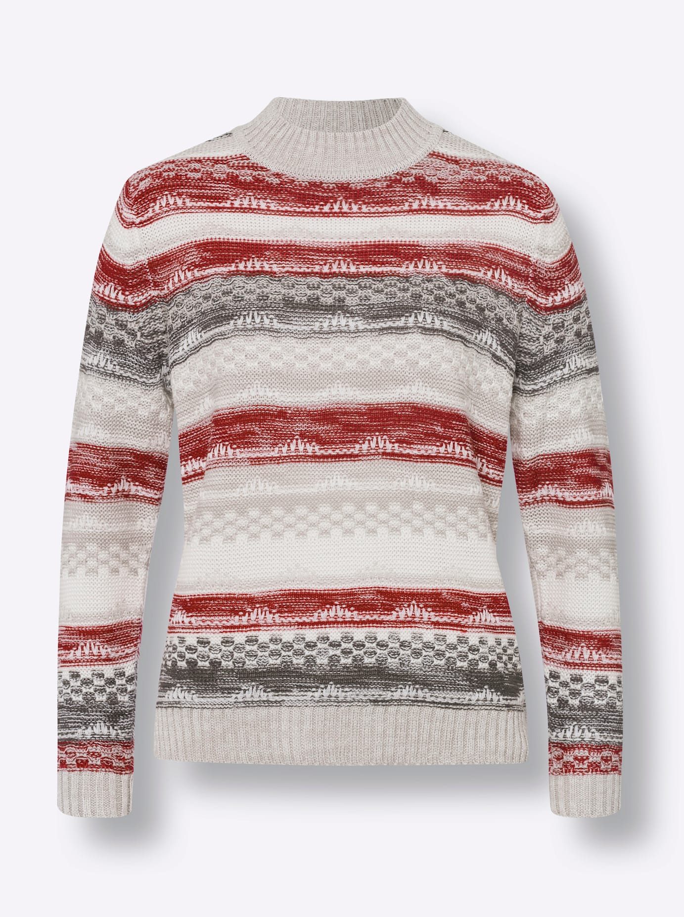 Classic Basics Trui met staande kraag Trui met lange mouwen