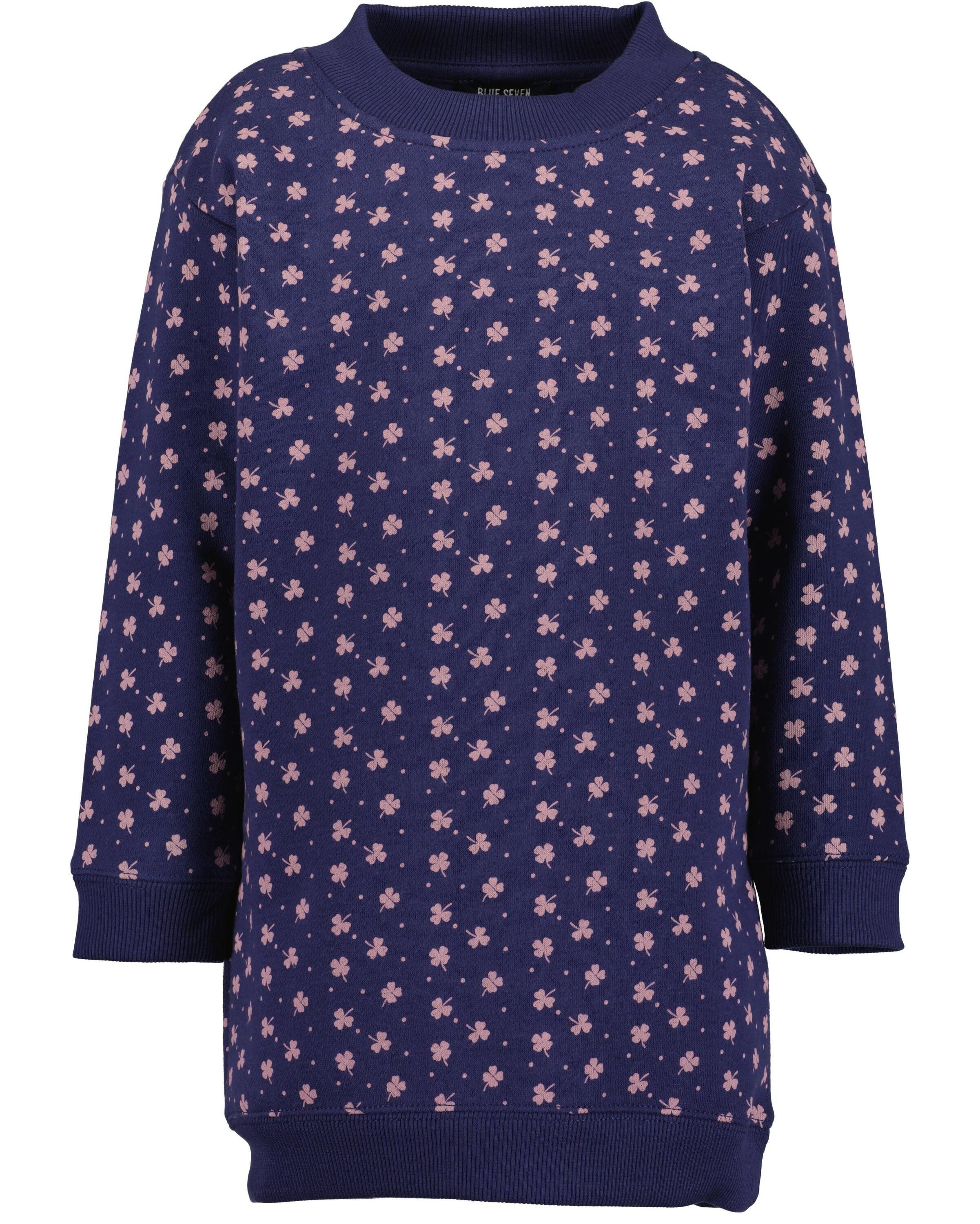 Blue Seven Jerseyjurk meisjes sweatshirtjurk KIDS GIRLS BASIC (1-delig)