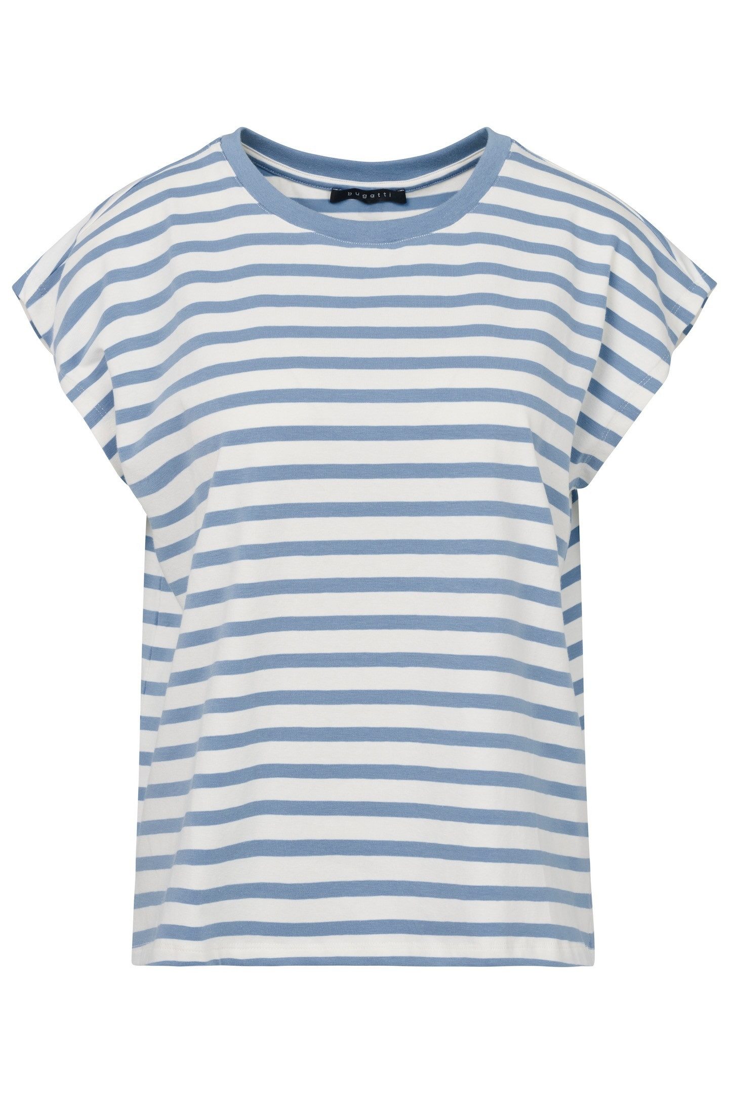 Bugatti T-shirt met gestreept patroon