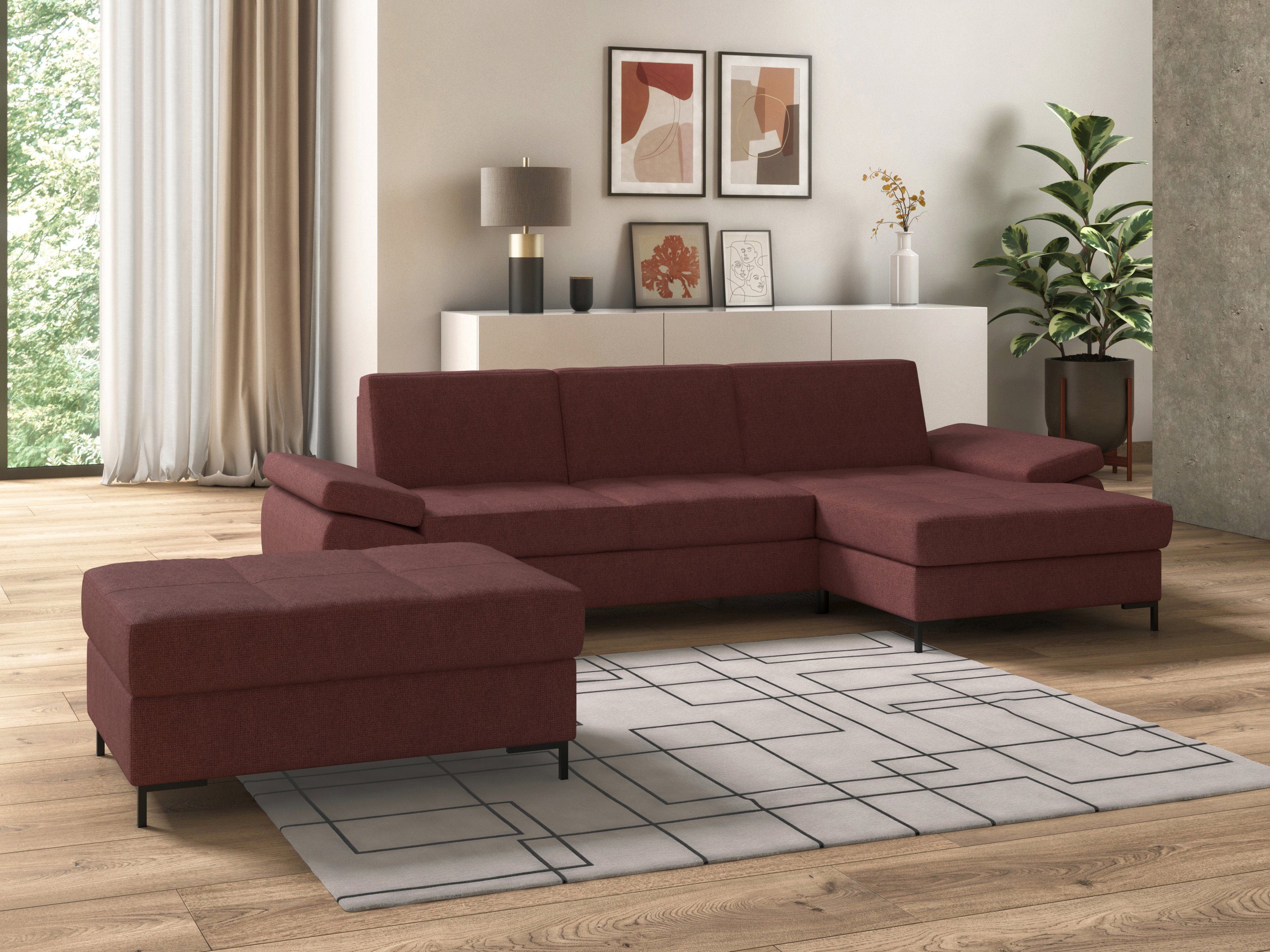 DOMO collection Hocker Capelo inclusief binnenvering