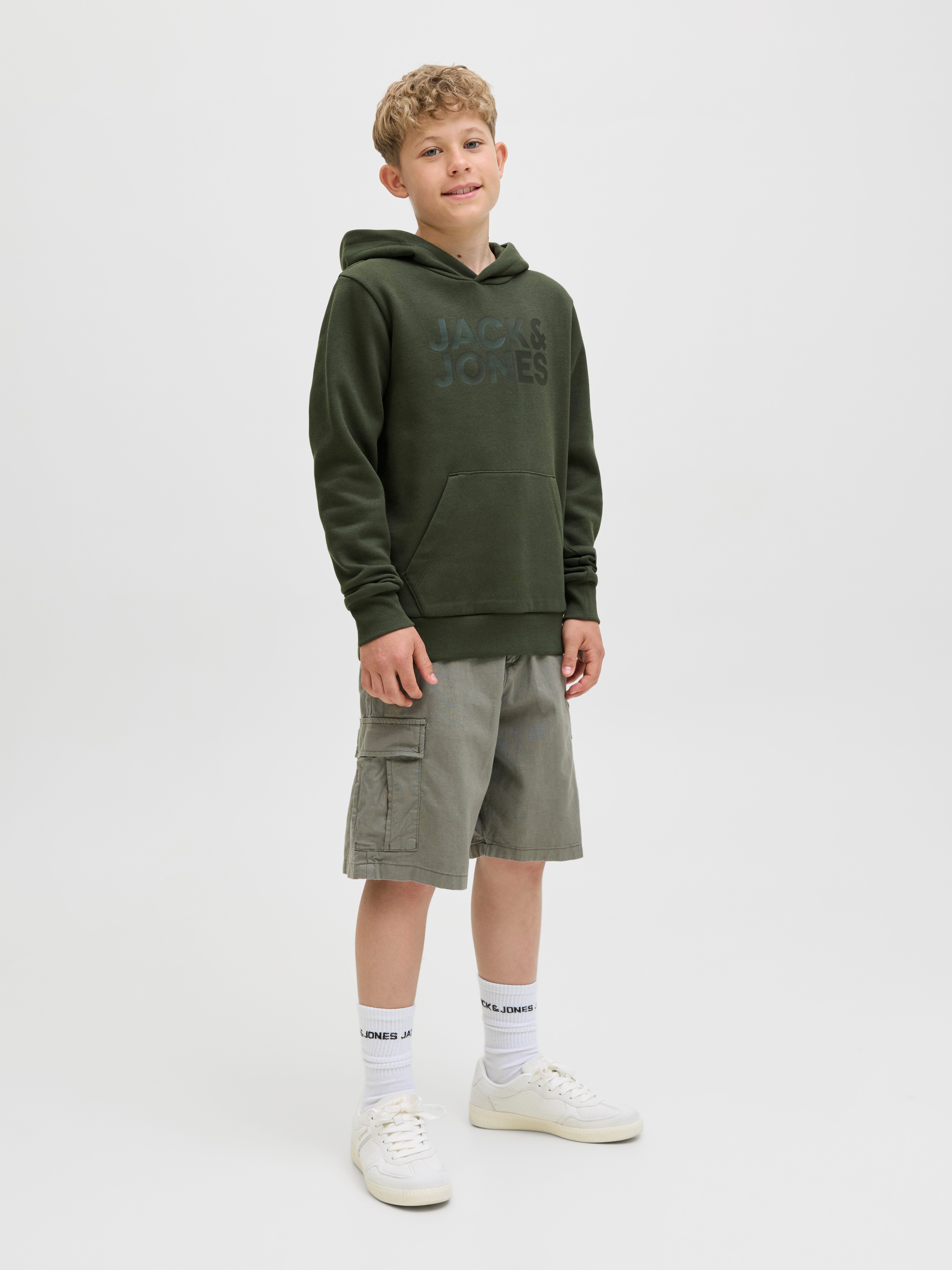 Jack & Jones Junior Hoodie JJECORP LOGO SWEAT HOOD
