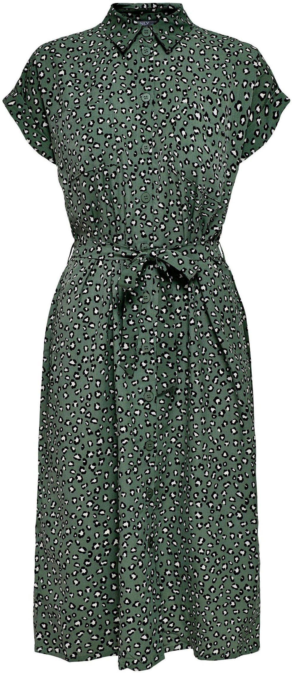 Only Jurk met overhemdkraag ONLHANNOVER S/S SHIRT DRESS NOOS WVN