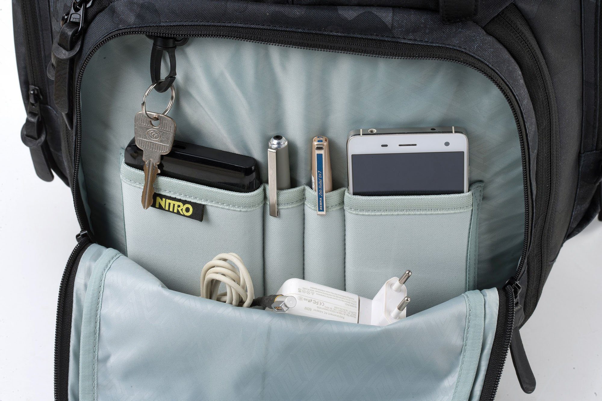 NITRO Laptoprugzak Weekendtas Reiserugzak met laptopvak, schoolrugzak, wanderrugzak