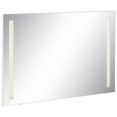schildmeyer badspiegel v3 breedte 100 cm, met sensorschakelaar, led grijs