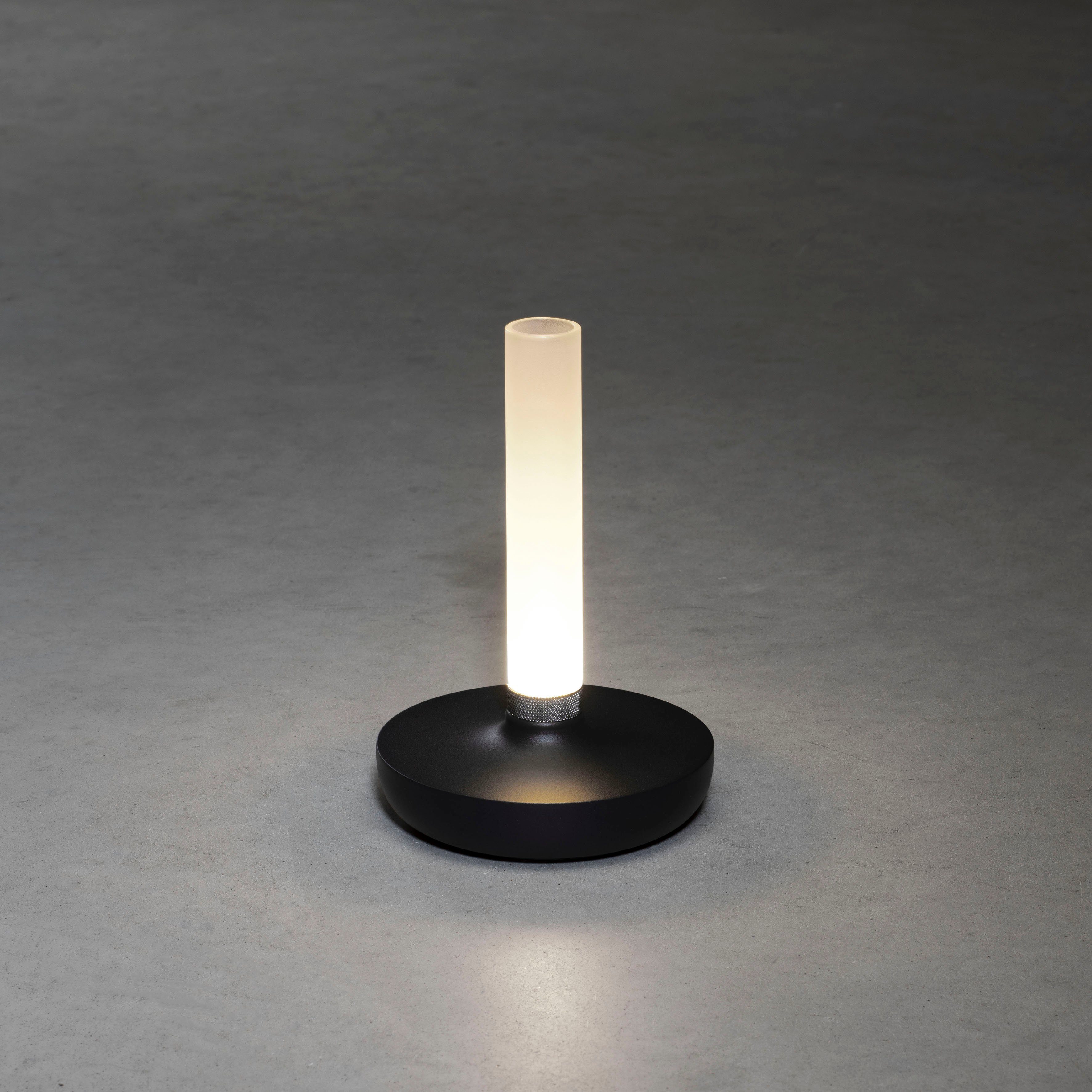 KONSTSMIDE Led-tafellamp Biarritz Biarritz USB-tafellamp, 1800/2700/4000K, dimbaar (2 stuks)