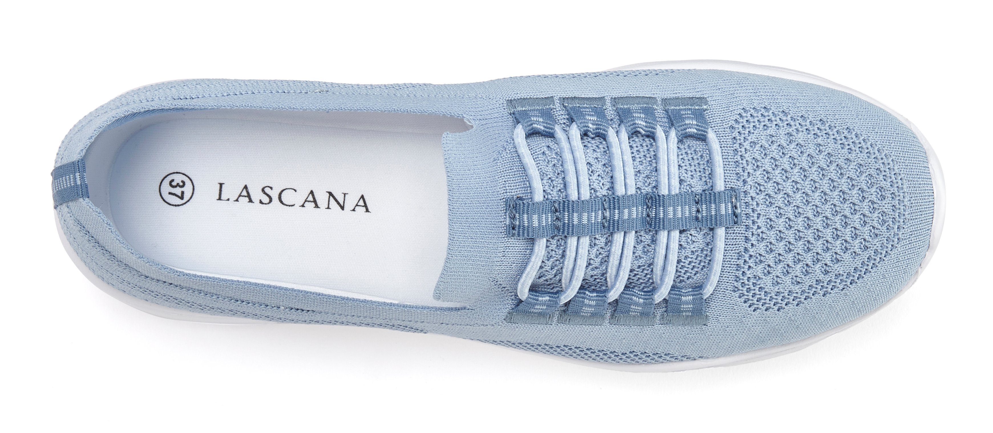 Lascana Sneakers Slippers, lage schoenen, om in te schieten, licht meshmateriaal VEGAN