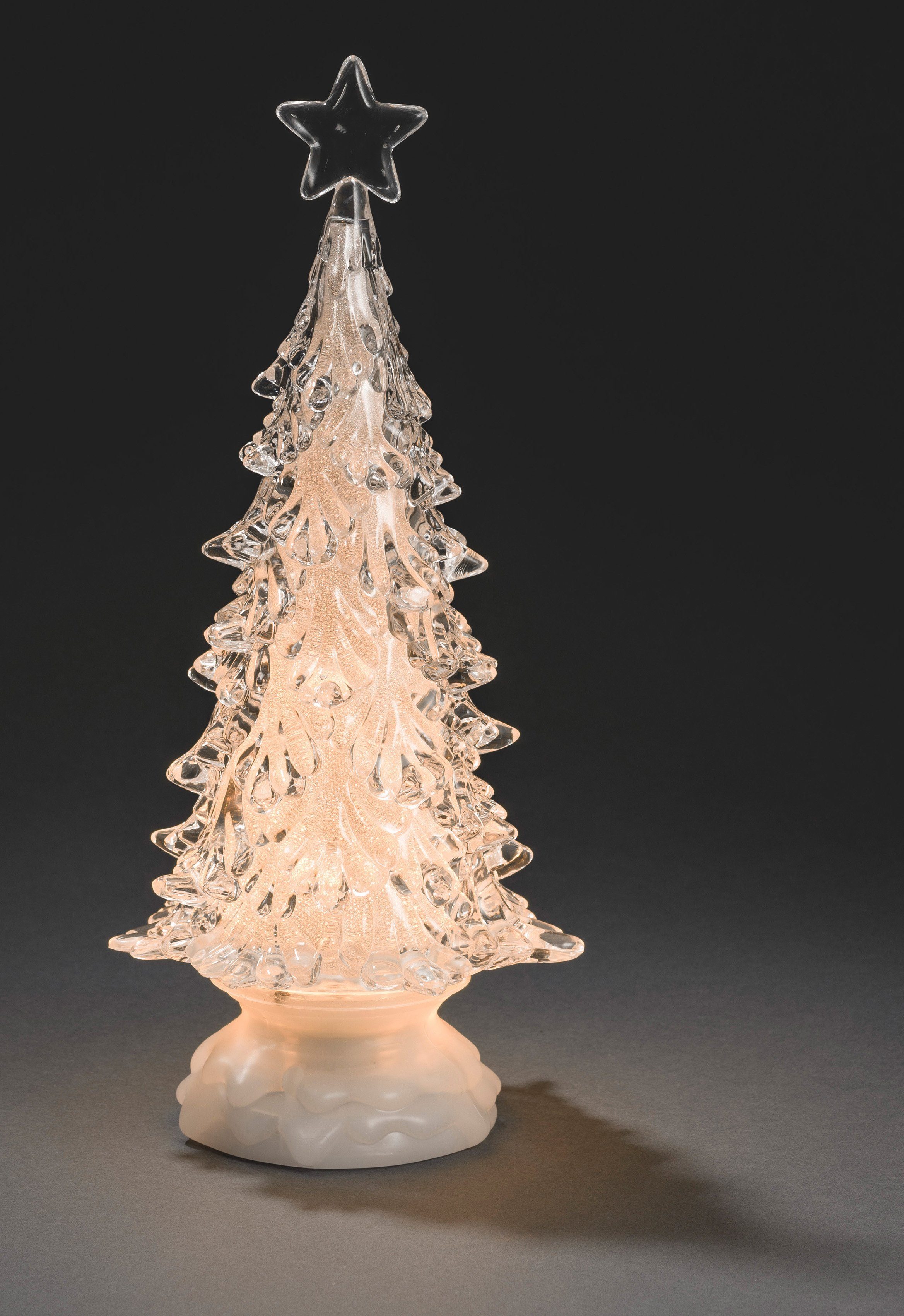 KONSTSMIDE Led-boom Acryl, kerstversiering draaibaar, hoogte ca. 30 cm