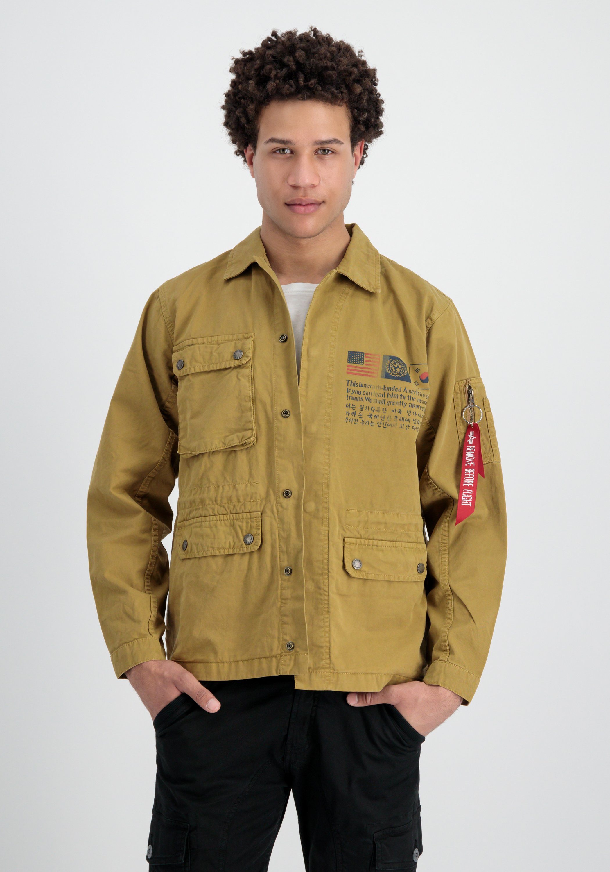 Alpha Industries Field-jacket Alpha Industries Men - Field Jackets Field Jacket LWC heren jassen maat 3XL bruin