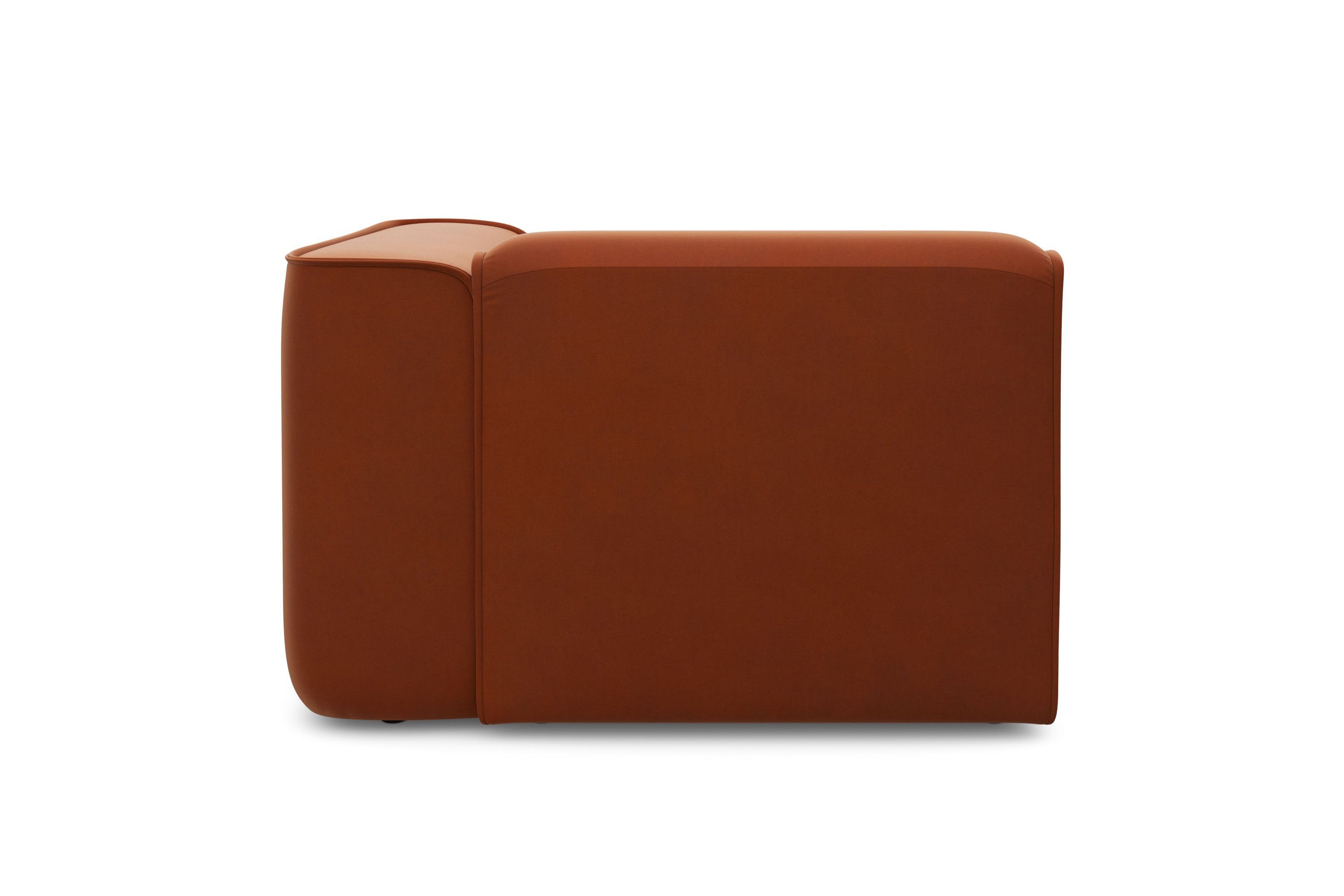 RAUM.ID Fauteuil Merid sofa-hoekelement, afmetingen B/D/H: 109/97/46 cm als module of apart te gebruiken, voor individuele samenstelling