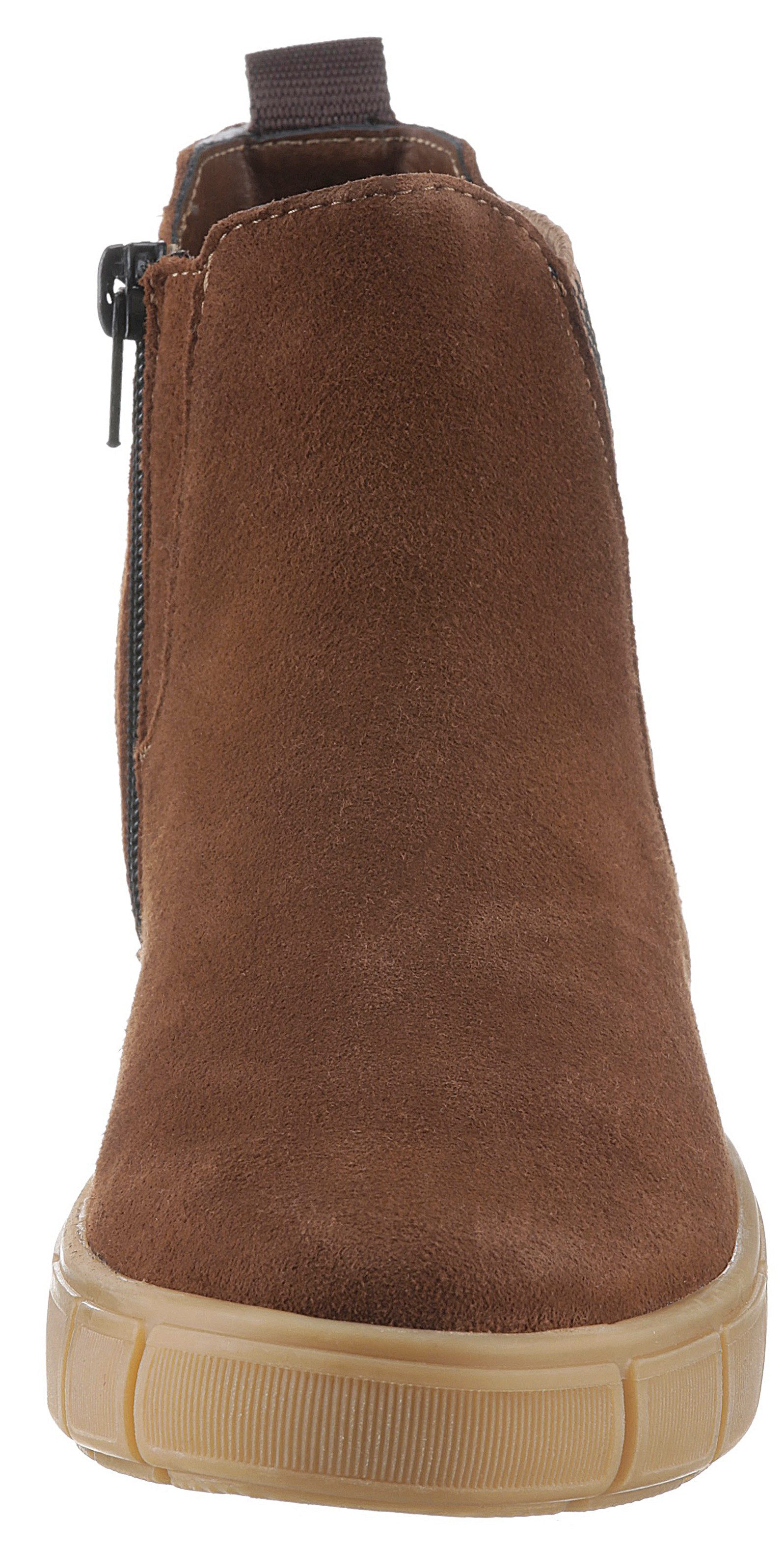 Remonte Chelsea-boots , plateau, enkellaars, ankleboots met extra ritssluiting