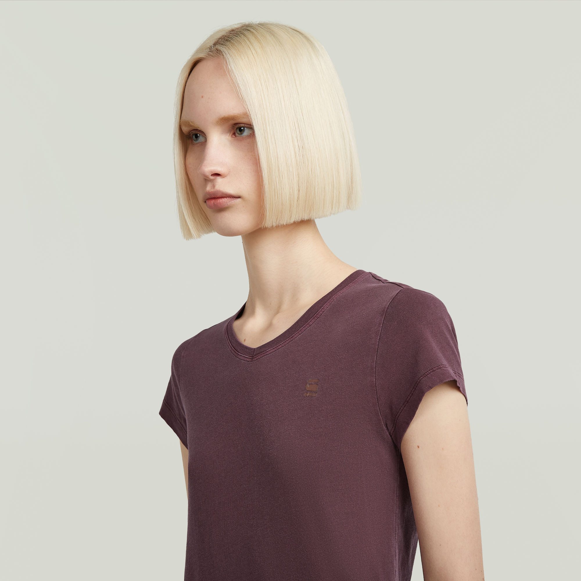 G-Star RAW Shirt met V-hals Eyben