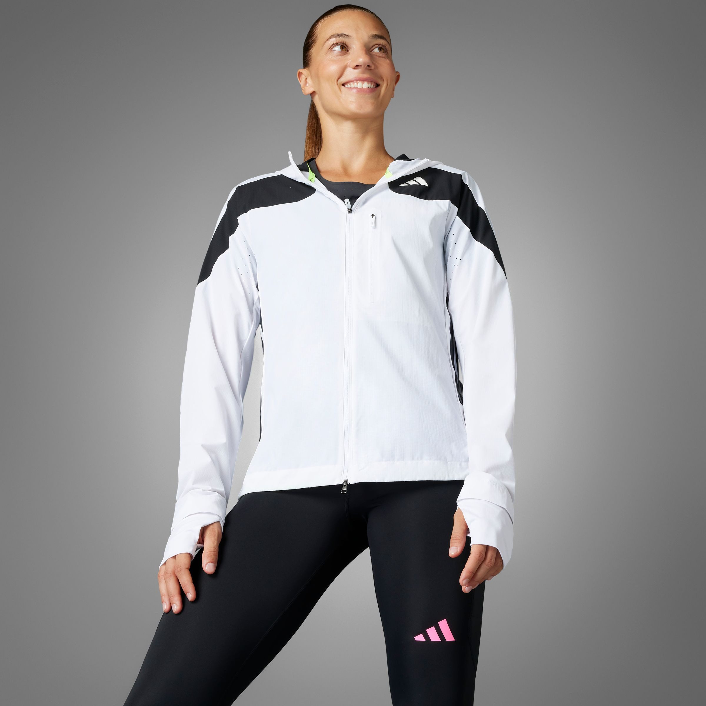 adidas Performance Runningtights Adizero 1/1 L W (1-delig)