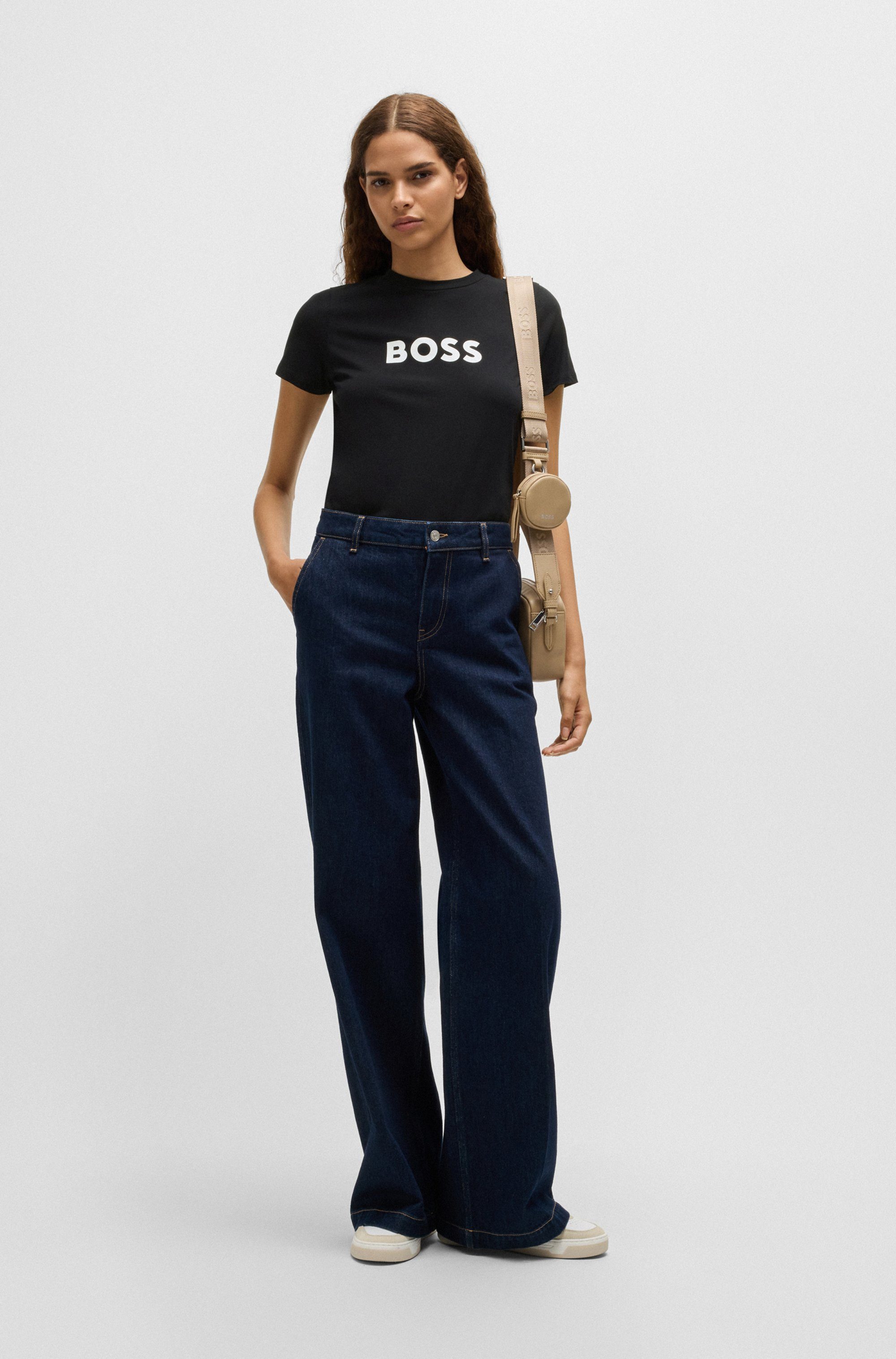 Boss Orange T-shirt Elogo Premium Damesmode