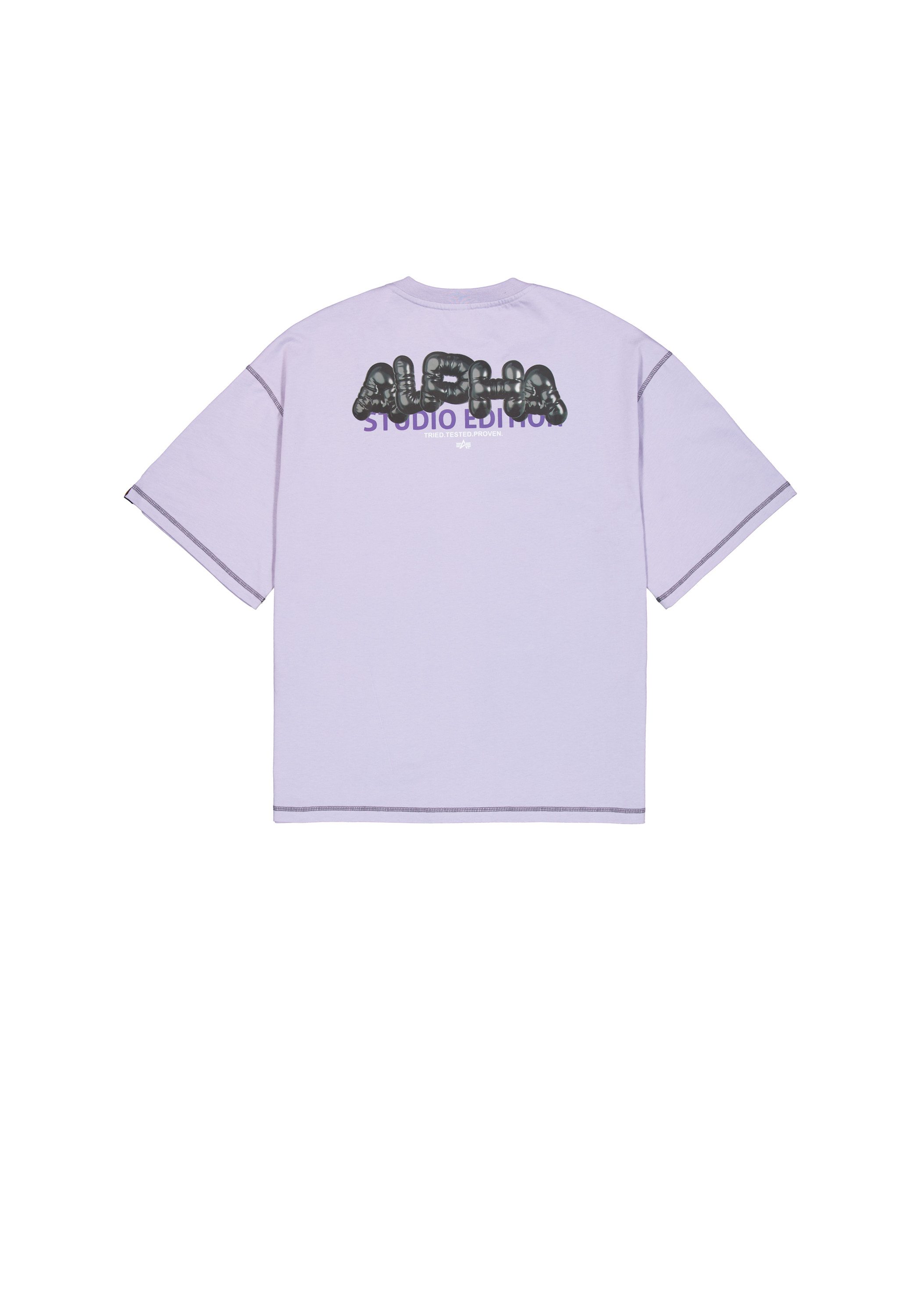 Alpha Industries T-shirt Studio Bubble Backprint T-Shirt