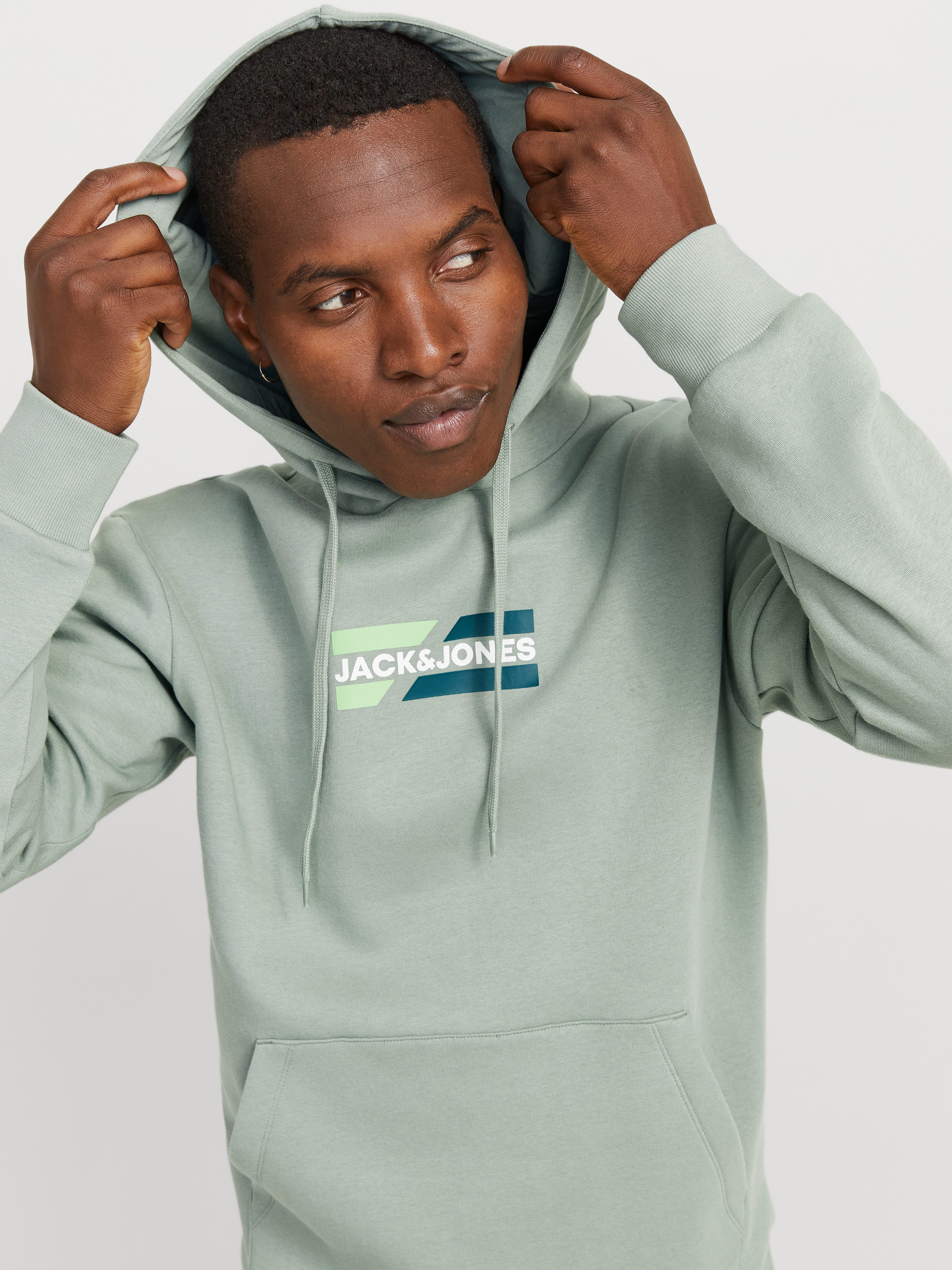 Jack & Jones Hoodie JJECORP GRAPHIC SWEAT HOOD NOOS
