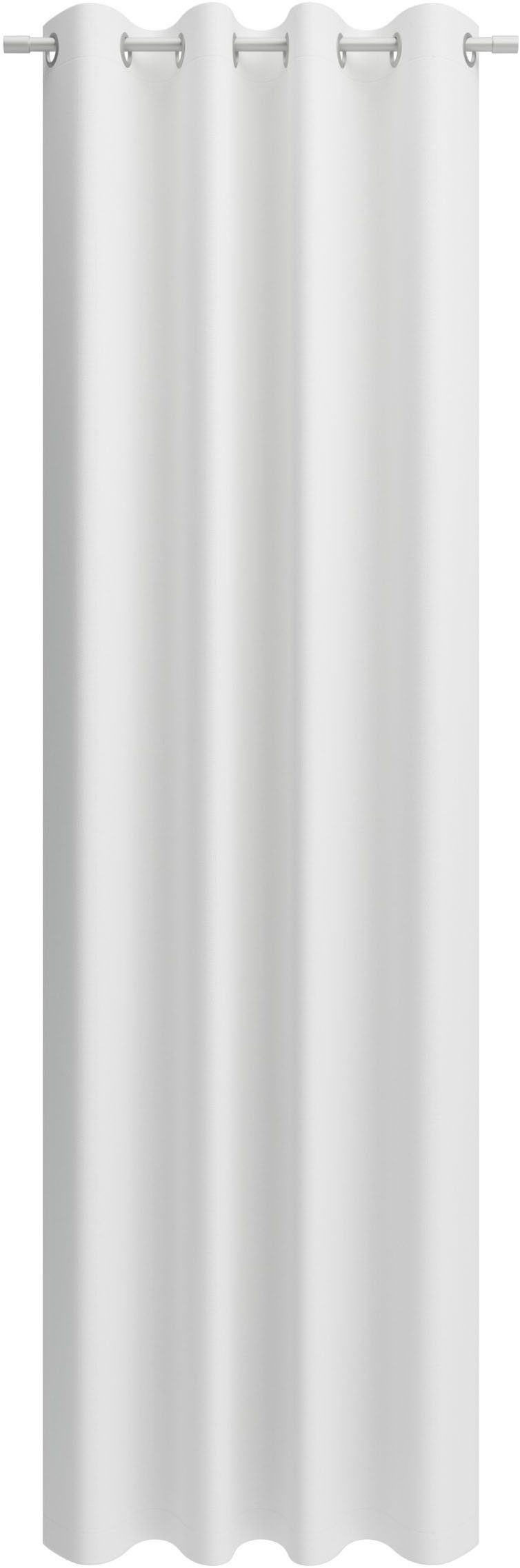 Neutex for you! Gordijn Linessa Ooggordijn met metalen ogen, breedte 137 cm, op maat (1 stuk)
